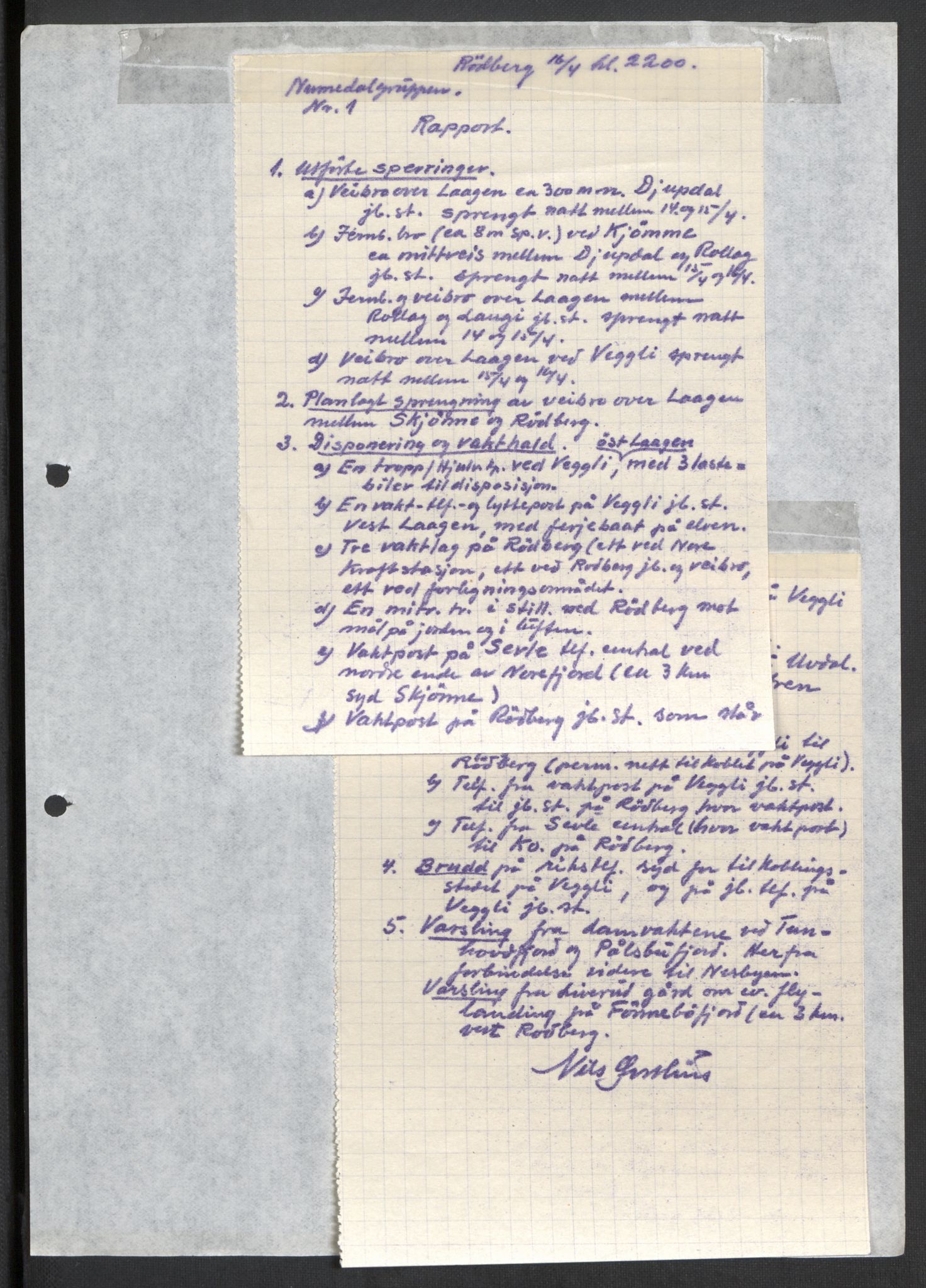 Forsvaret, Forsvarets krigshistoriske avdeling, AV/RA-RAFA-2017/Y/Yb/L0108: II-C-11-466-499  -  4. Divisjon., 1940, p. 127
