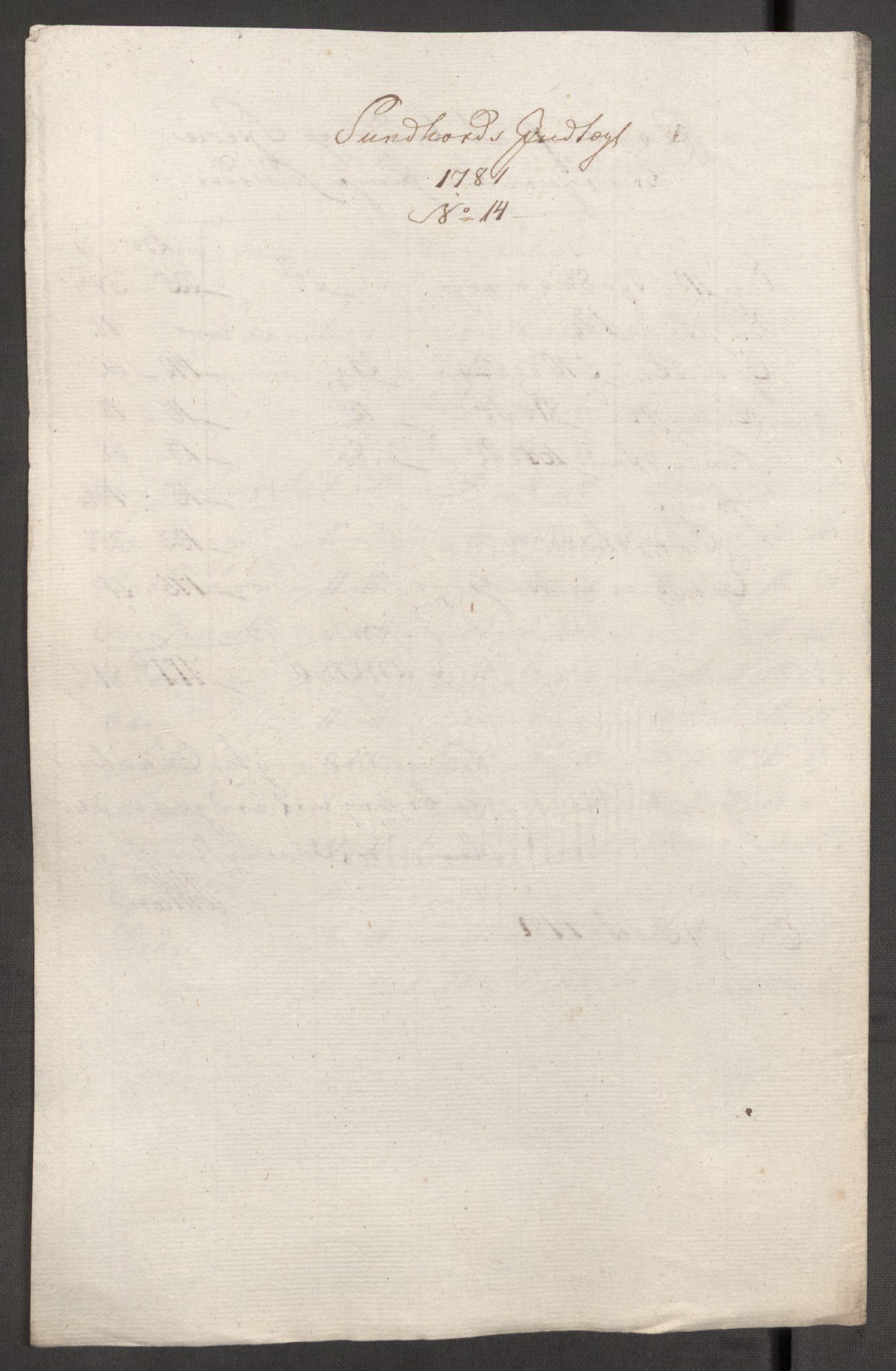 Rentekammeret inntil 1814, Reviderte regnskaper, Fogderegnskap, AV/RA-EA-4092/R48/L3097: Fogderegnskap Sunnhordland og Hardanger, 1781, p. 121