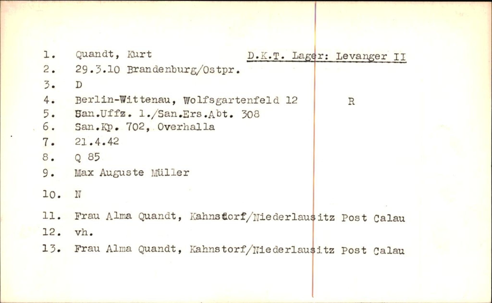 Hjemsendte tyskere , RA/RAFA-6487/D/Da/L0004: Paulik-Seher, 1945-1947, p. 222
