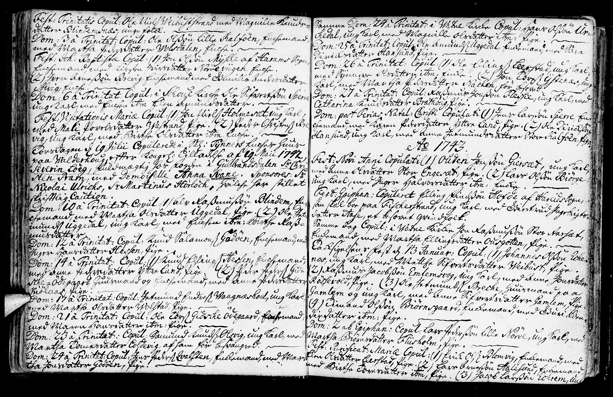 Ministerialprotokoller, klokkerbøker og fødselsregistre - Møre og Romsdal, AV/SAT-A-1454/528/L0391: Parish register (official) no. 528A02, 1739-1761