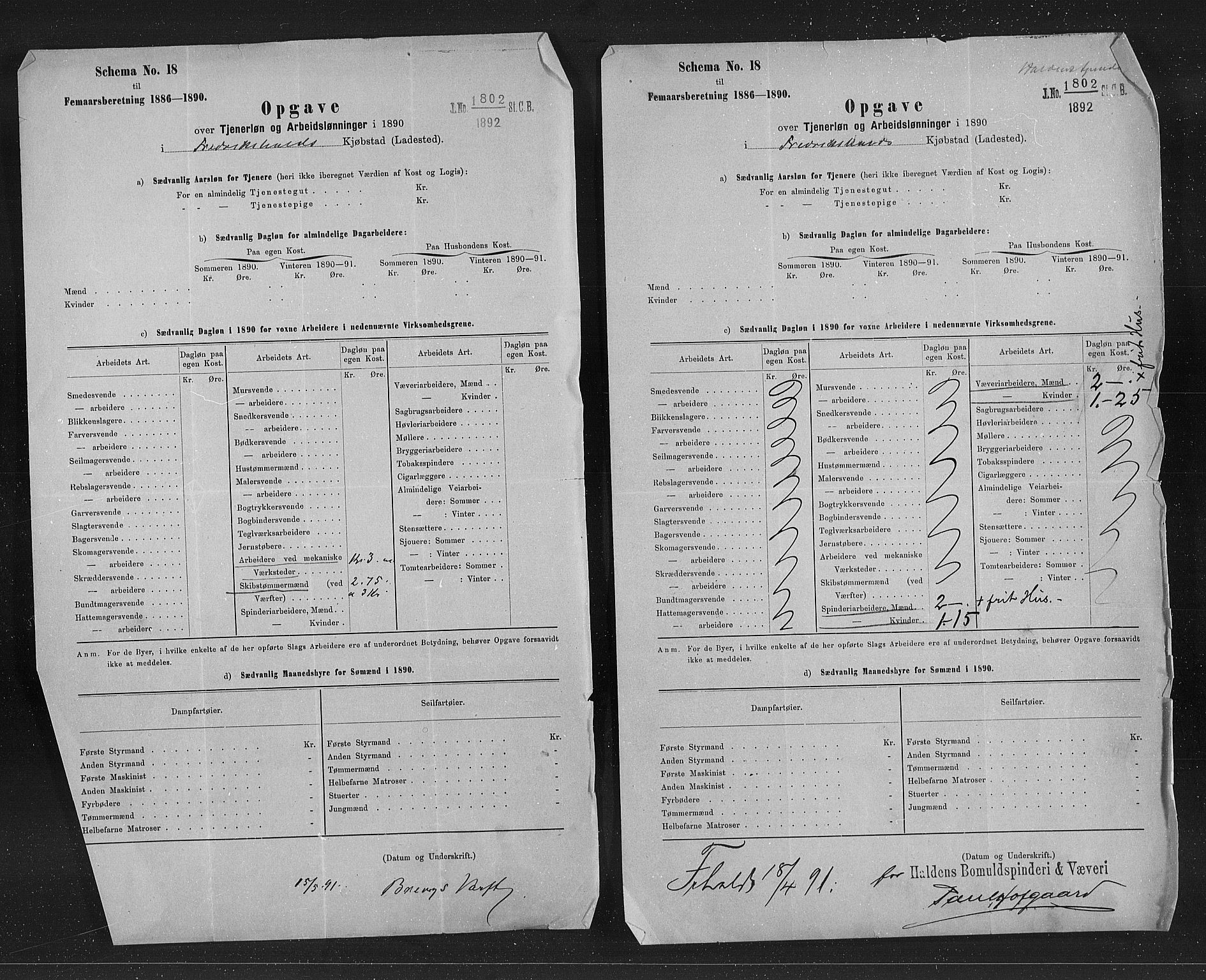 Statistisk sentralbyrå, Næringsøkonomiske emner, Generelt - Amtmennenes femårsberetninger, AV/RA-S-2233/F/Fa/L0078: --, 1886-1890, p. 164