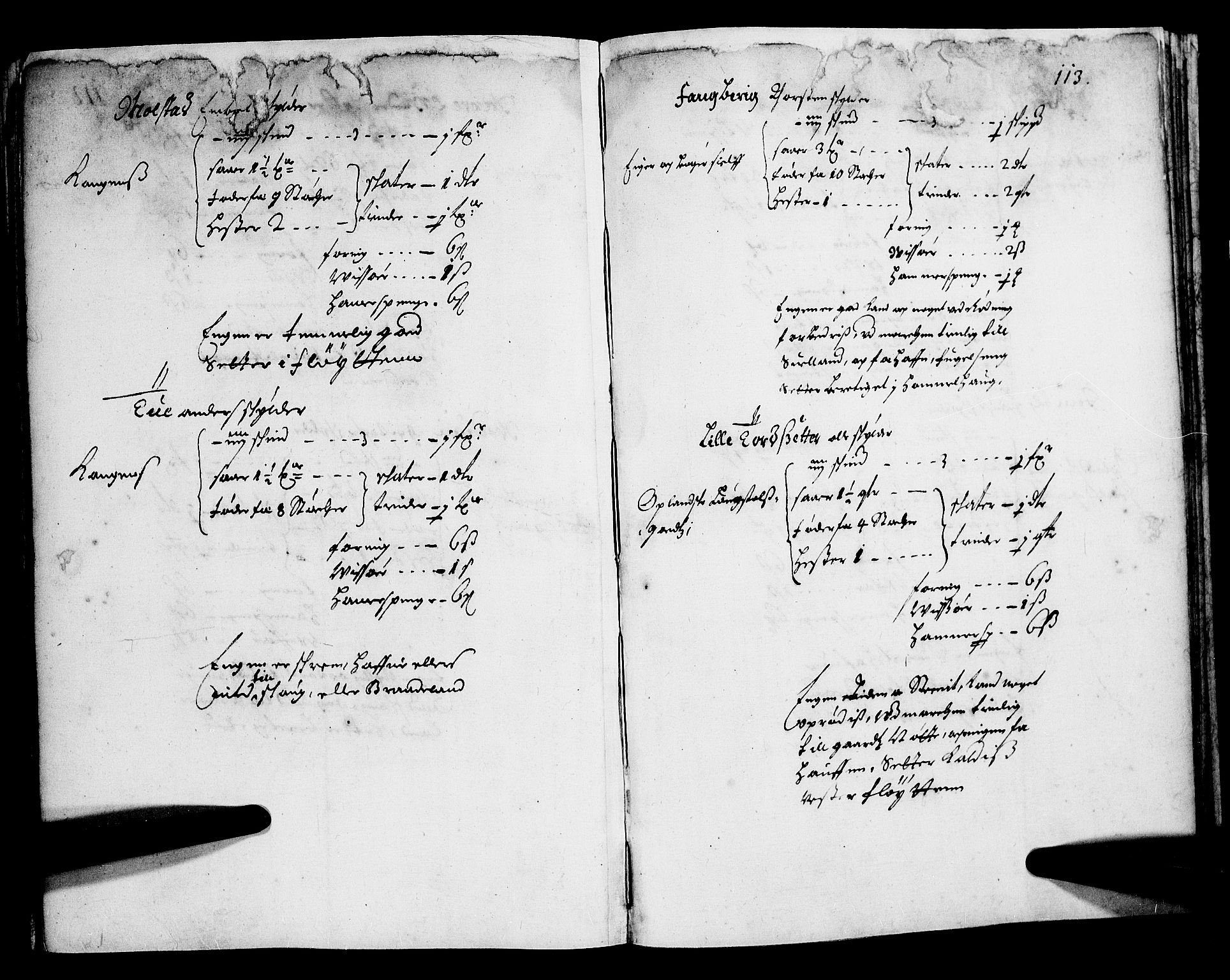 Rentekammeret inntil 1814, Realistisk ordnet avdeling, AV/RA-EA-4070/N/Nb/Nba/L0012: Hedmark fogderi, 1. del, 1669, p. 112b-113a