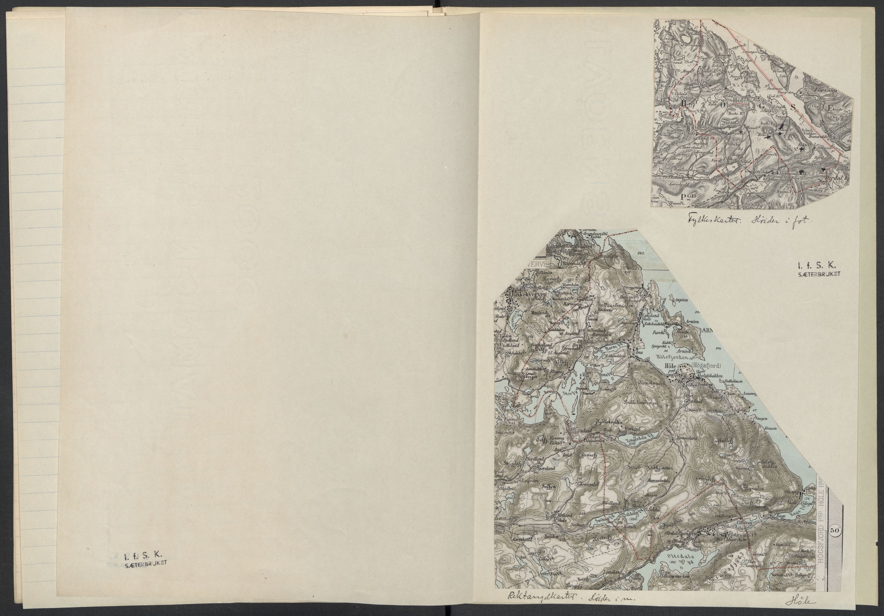 Instituttet for sammenlignende kulturforskning, RA/PA-0424/F/Fc/L0009/0002: Eske B9: / Rogaland (perm XXIII), 1932-1938