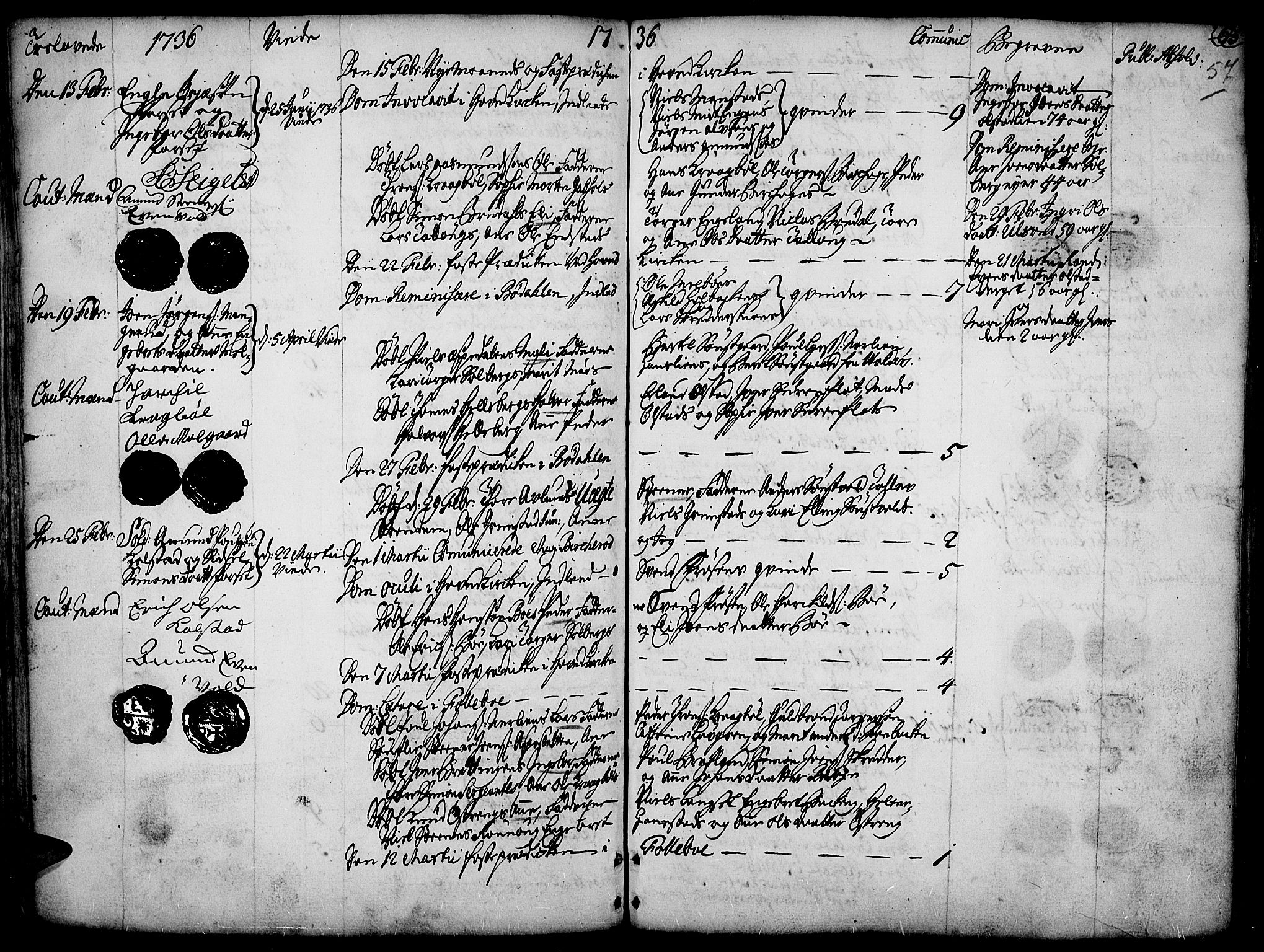 Gausdal prestekontor, AV/SAH-PREST-090/H/Ha/Haa/L0002: Parish register (official) no. 2, 1729-1757, p. 57