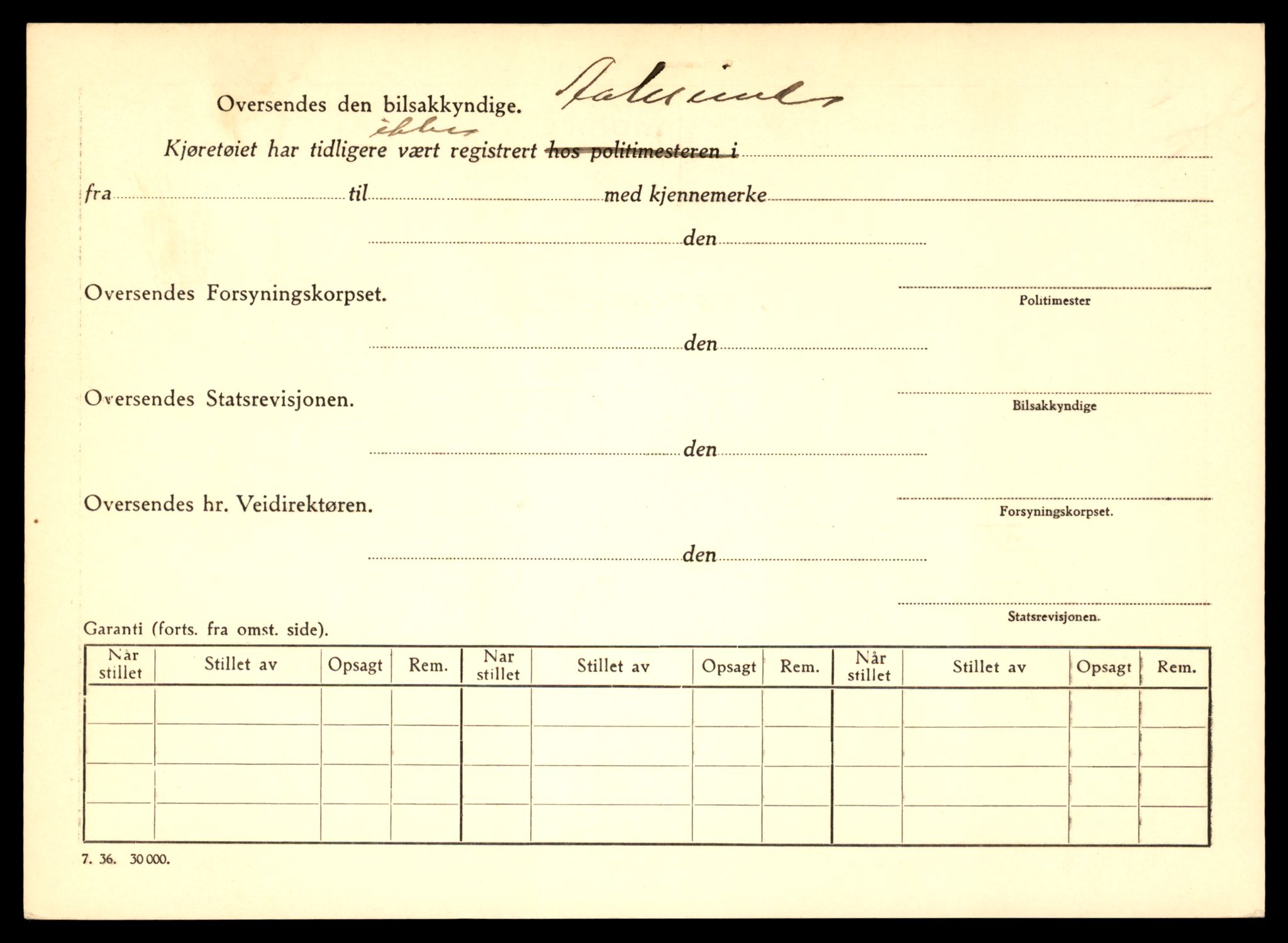 Møre og Romsdal vegkontor - Ålesund trafikkstasjon, AV/SAT-A-4099/F/Fe/L0009: Registreringskort for kjøretøy T 896 - T 1049, 1927-1998, p. 998