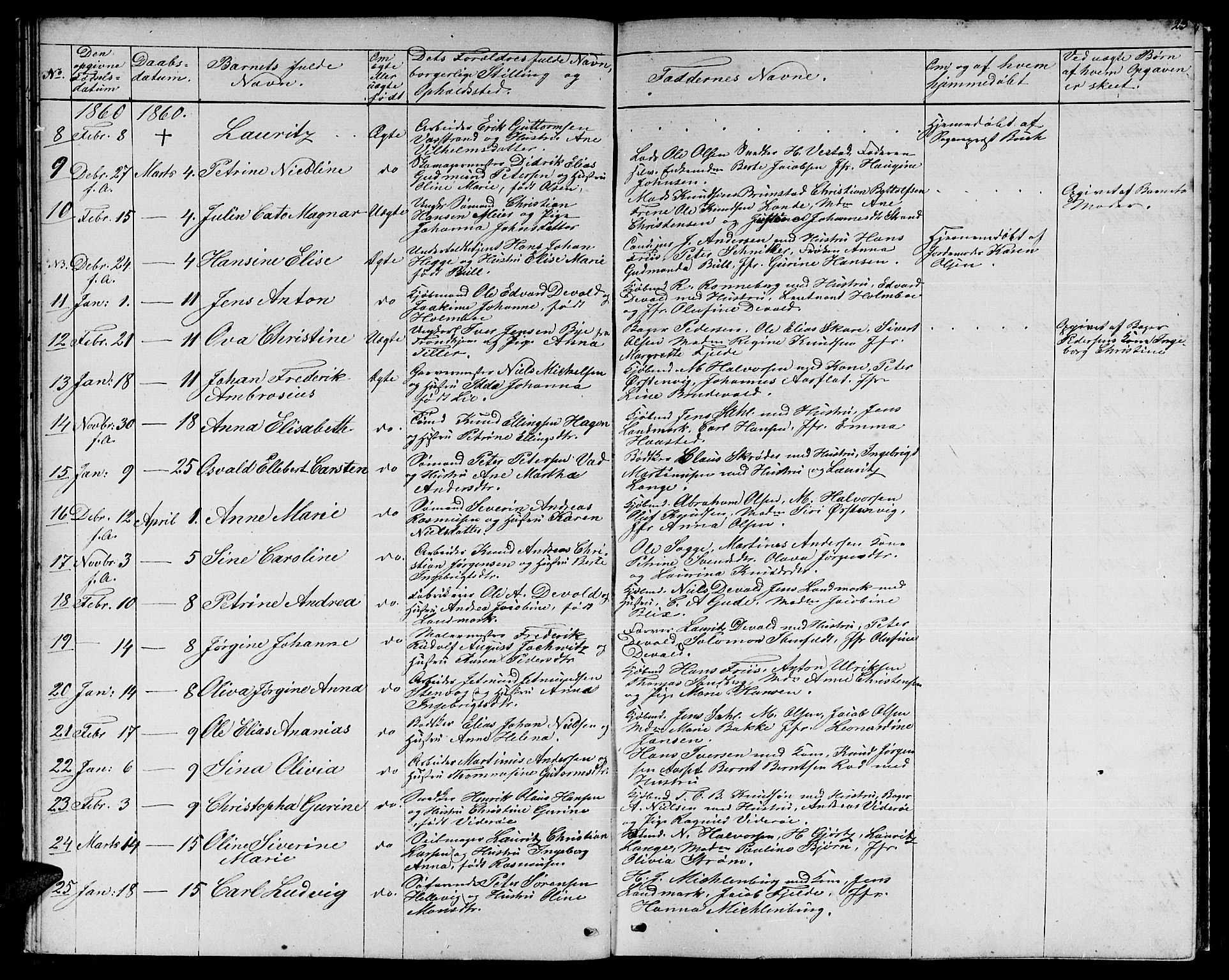 Ministerialprotokoller, klokkerbøker og fødselsregistre - Møre og Romsdal, SAT/A-1454/529/L0464: Parish register (copy) no. 529C01, 1855-1867, p. 23