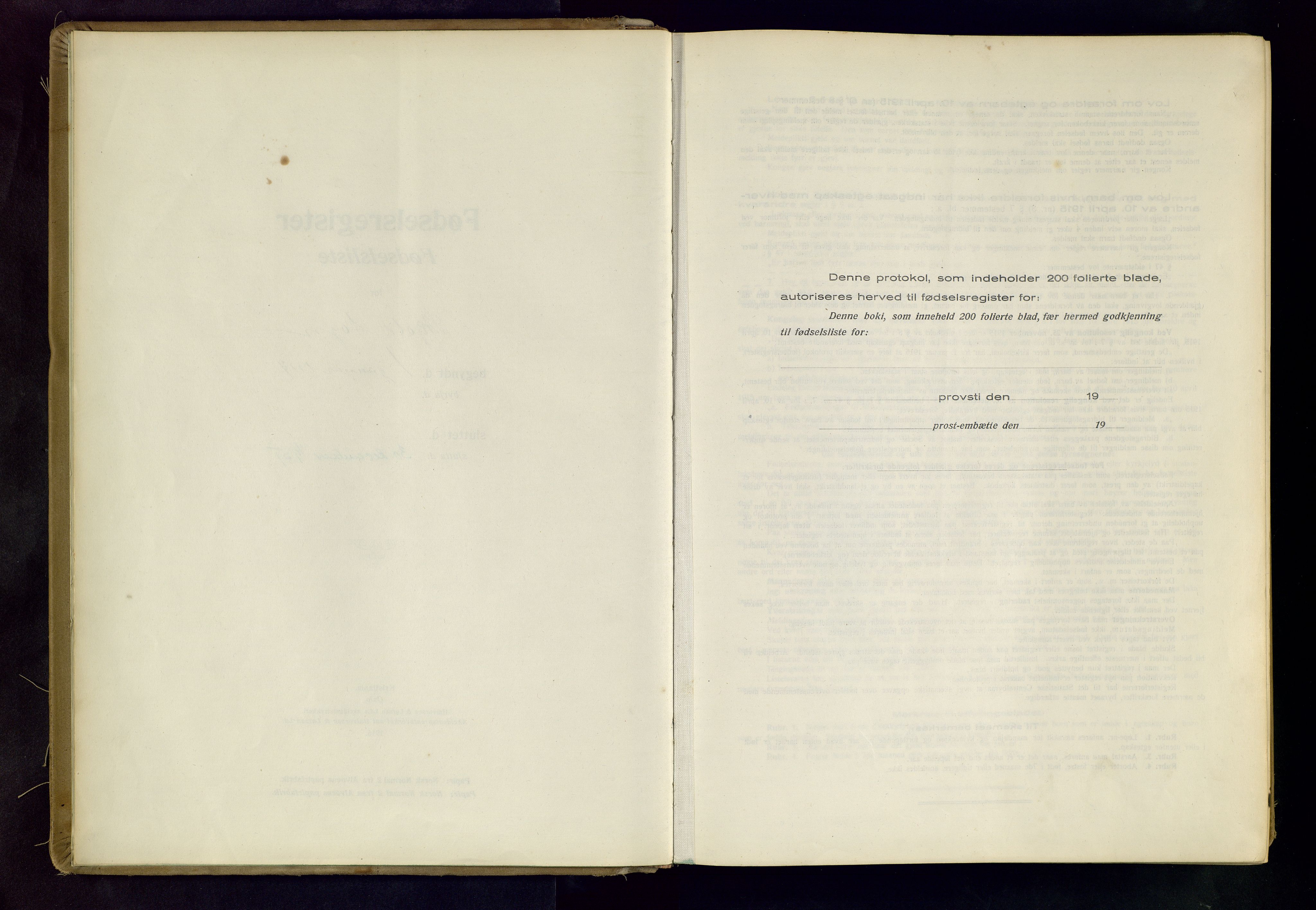 Skjold sokneprestkontor, SAST/A-101847/I/Id/L0001: Birth register no. 1, 1917-1951