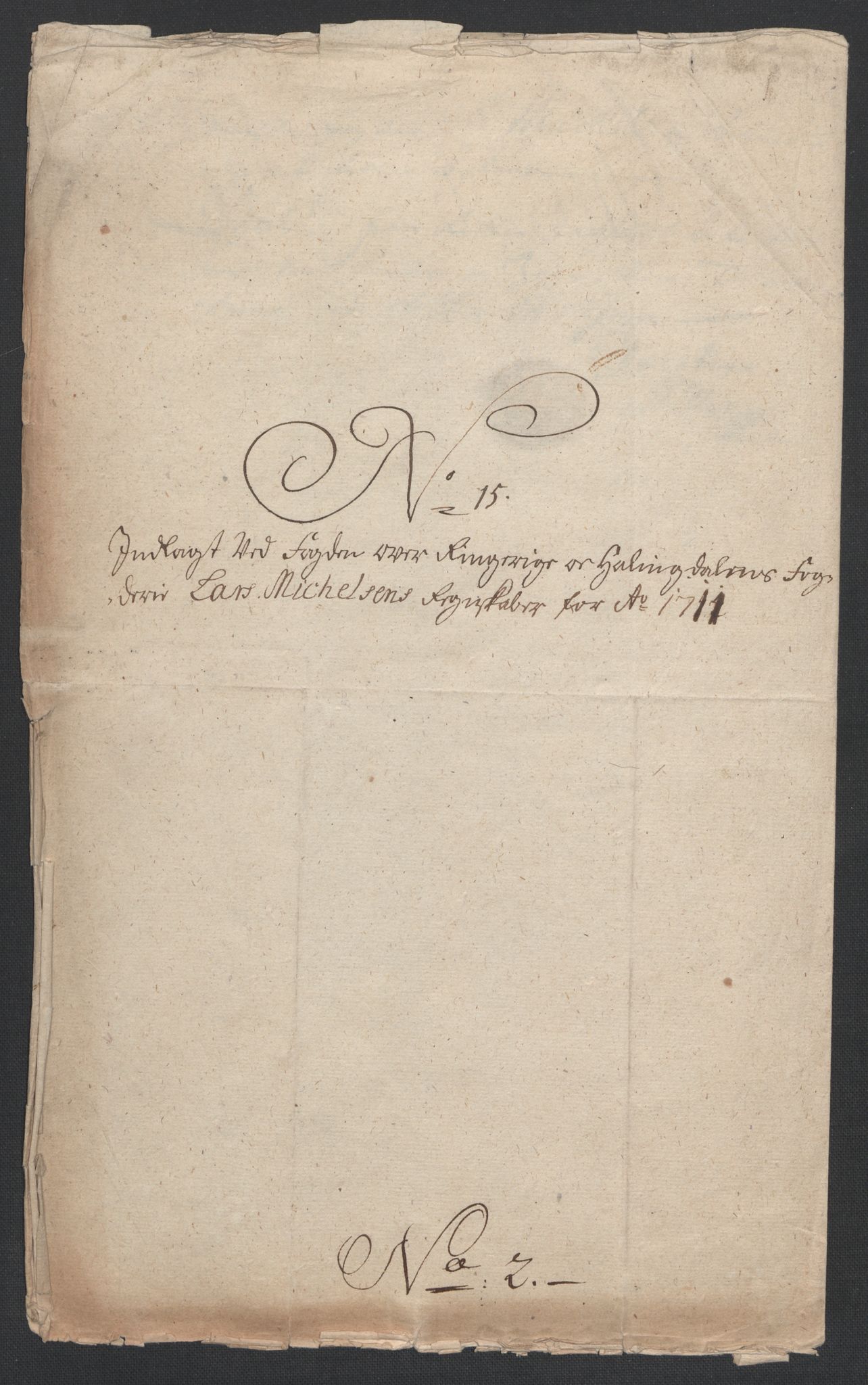 Rentekammeret inntil 1814, Reviderte regnskaper, Fogderegnskap, RA/EA-4092/R23/L1469: Fogderegnskap Ringerike og Hallingdal, 1711, p. 206