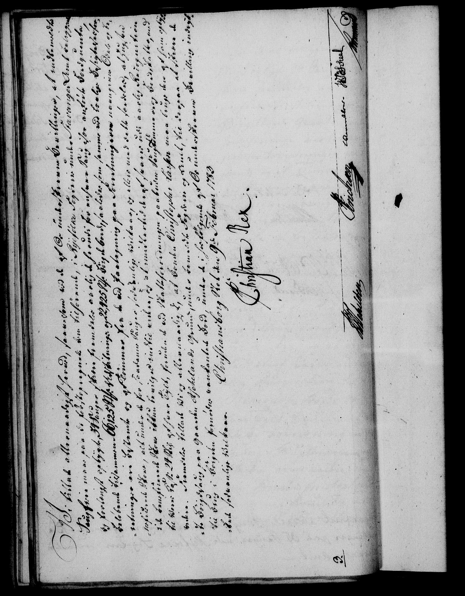 Rentekammeret, Kammerkanselliet, RA/EA-3111/G/Gf/Gfa/L0066: Norsk relasjons- og resolusjonsprotokoll (merket RK 52.66), 1784, p. 145