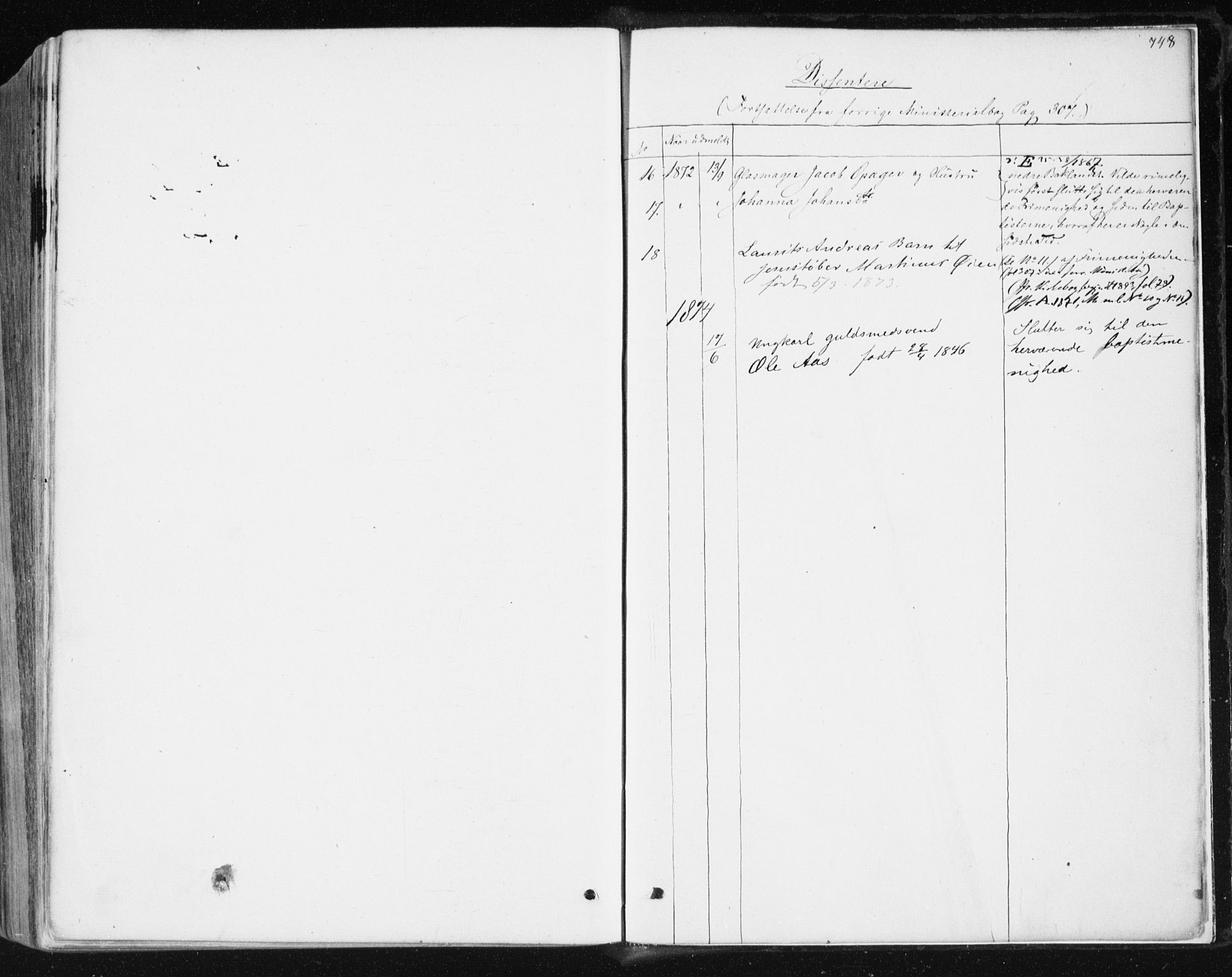 Ministerialprotokoller, klokkerbøker og fødselsregistre - Sør-Trøndelag, SAT/A-1456/604/L0186: Parish register (official) no. 604A07, 1866-1877, p. 748