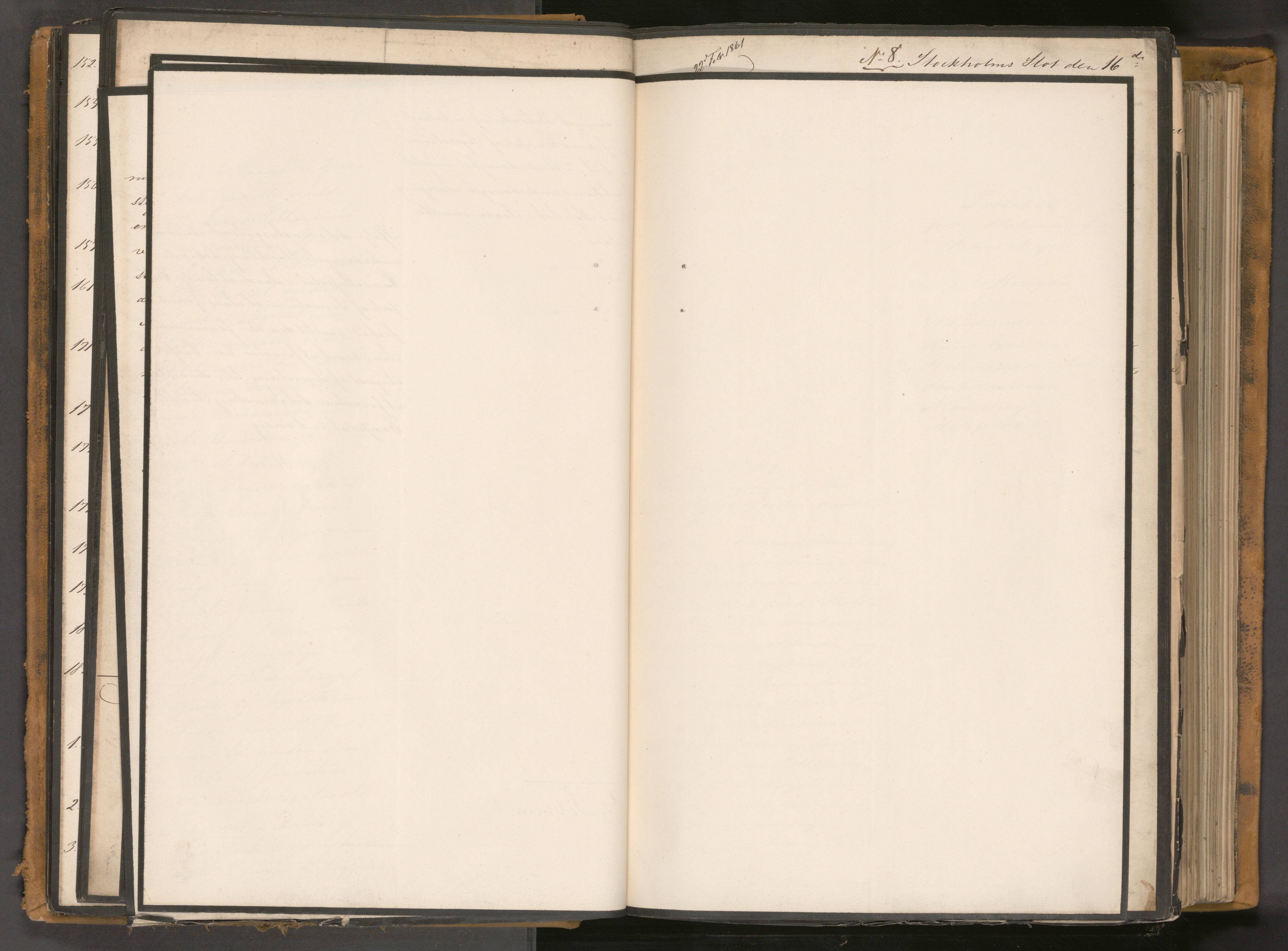 Statsrådssekretariatet, AV/RA-S-1001/A/Ab/L0094: Kgl. res. nr. 1-776g, 1. halvår, 1861