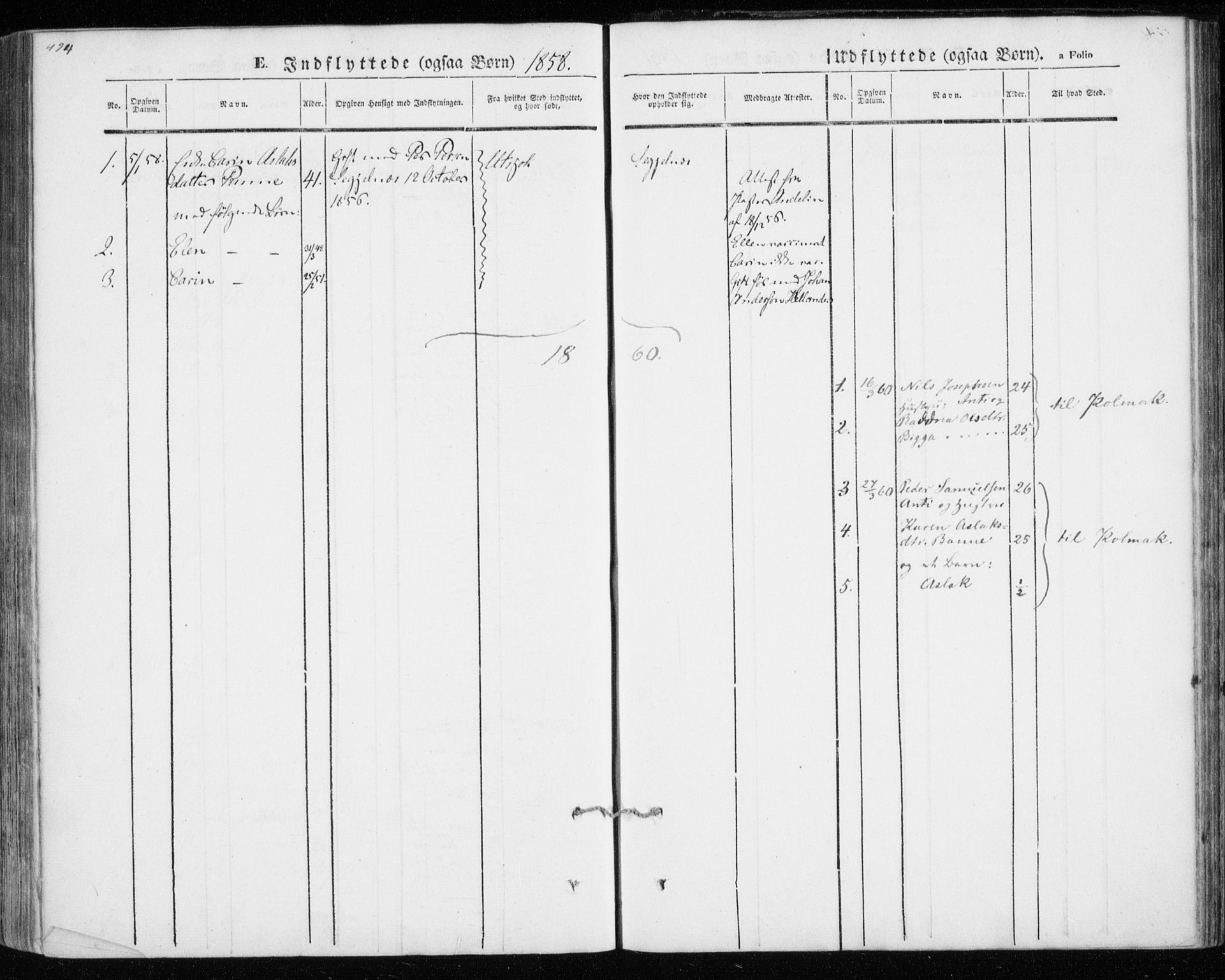 Kistrand/Porsanger sokneprestembete, SATØ/S-1351/H/Ha/L0012.kirke: Parish register (official) no. 12, 1843-1871, p. 496-497