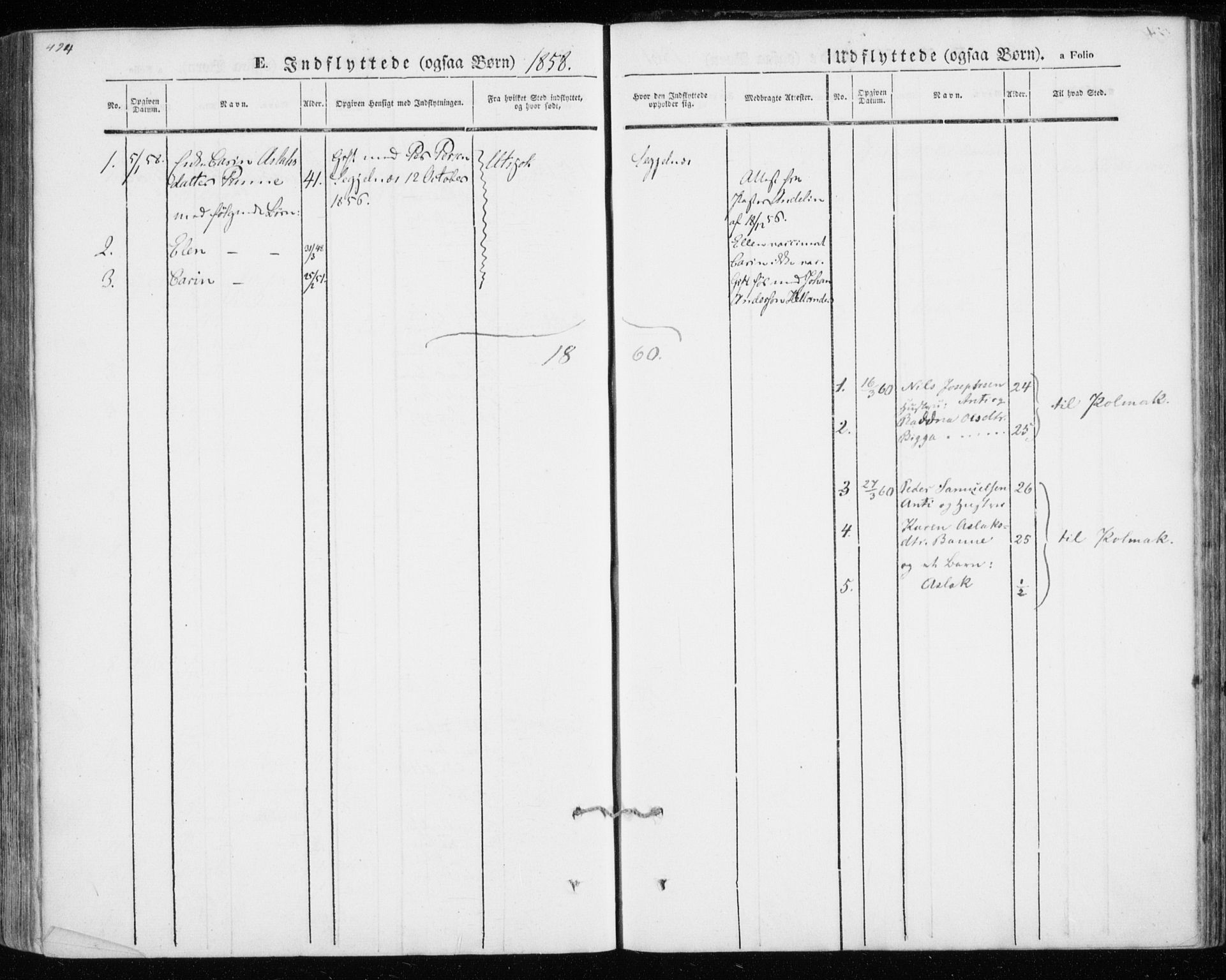 Kistrand/Porsanger sokneprestembete, AV/SATØ-S-1351/H/Ha/L0012.kirke: Parish register (official) no. 12, 1843-1871, p. 496-497