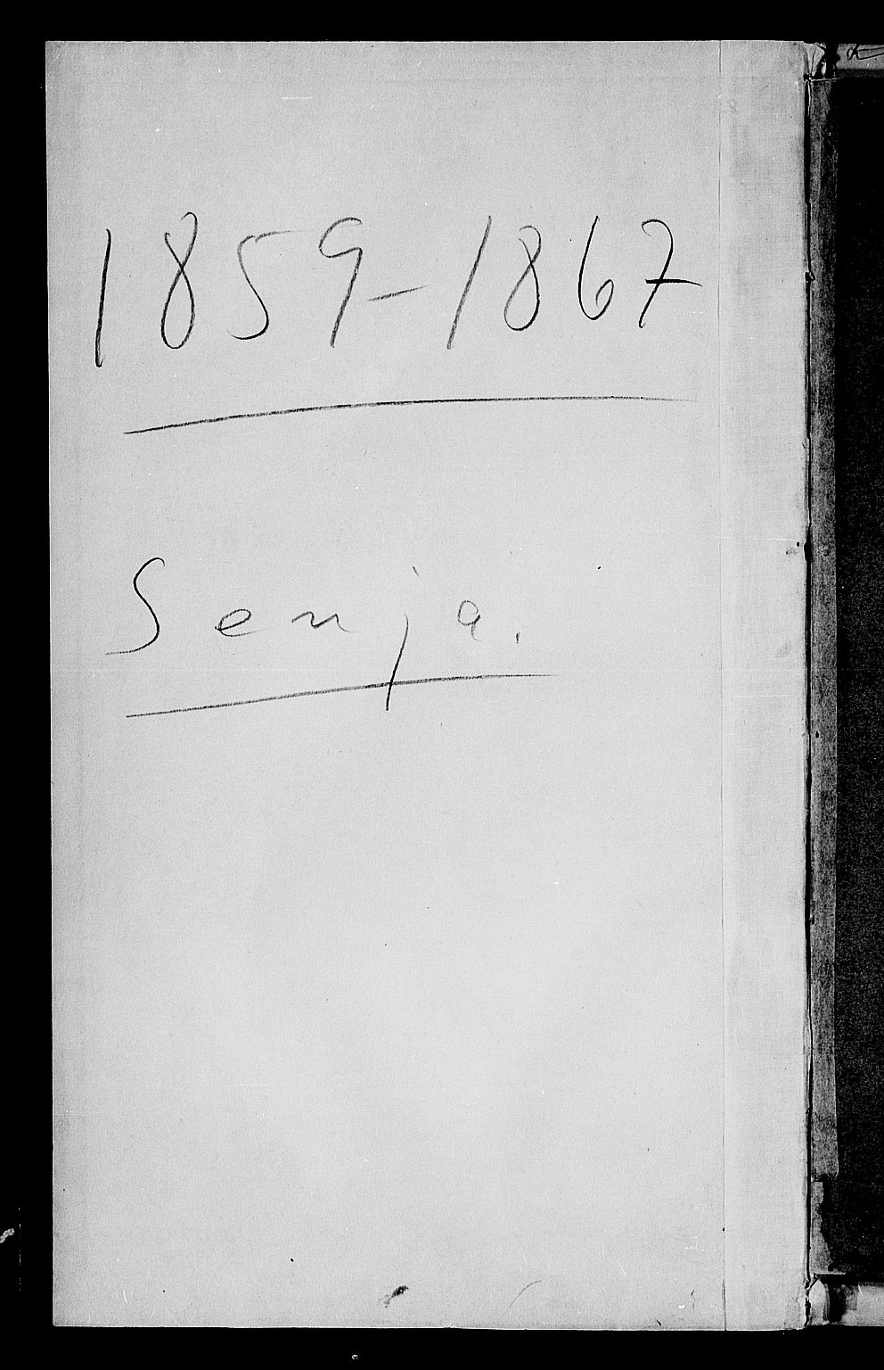 Senja sorenskriveri 1855-, AV/SATØ-S-0048/1/G/Gd/L0754: Skifteutlodningsprotokoll med register, 1859-1867