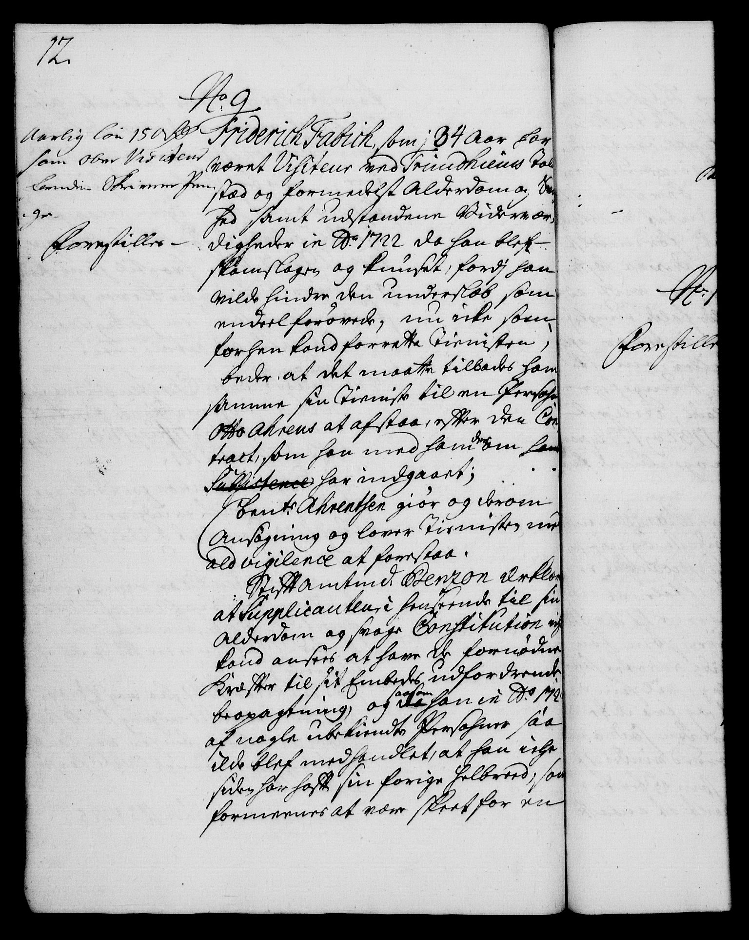 Rentekammeret, Kammerkanselliet, RA/EA-3111/G/Gh/Gha/L0015: Norsk ekstraktmemorialprotokoll (merket RK 53.60), 1733, p. 12