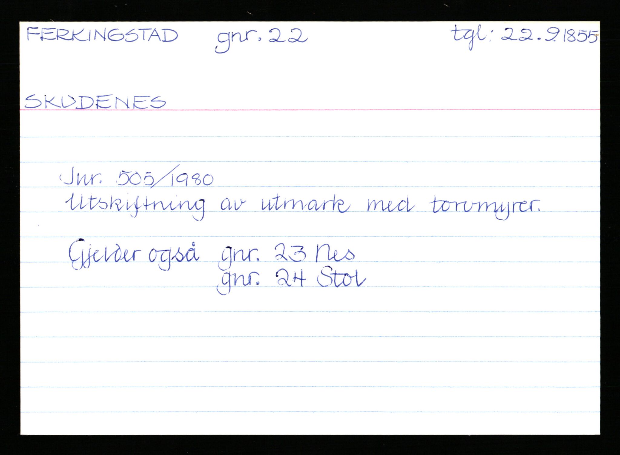 Statsarkivet i Stavanger, AV/SAST-A-101971/03/Y/Yk/L0009: Registerkort sortert etter gårdsnavn: Ersdal - Fikstveit, 1750-1930, p. 456