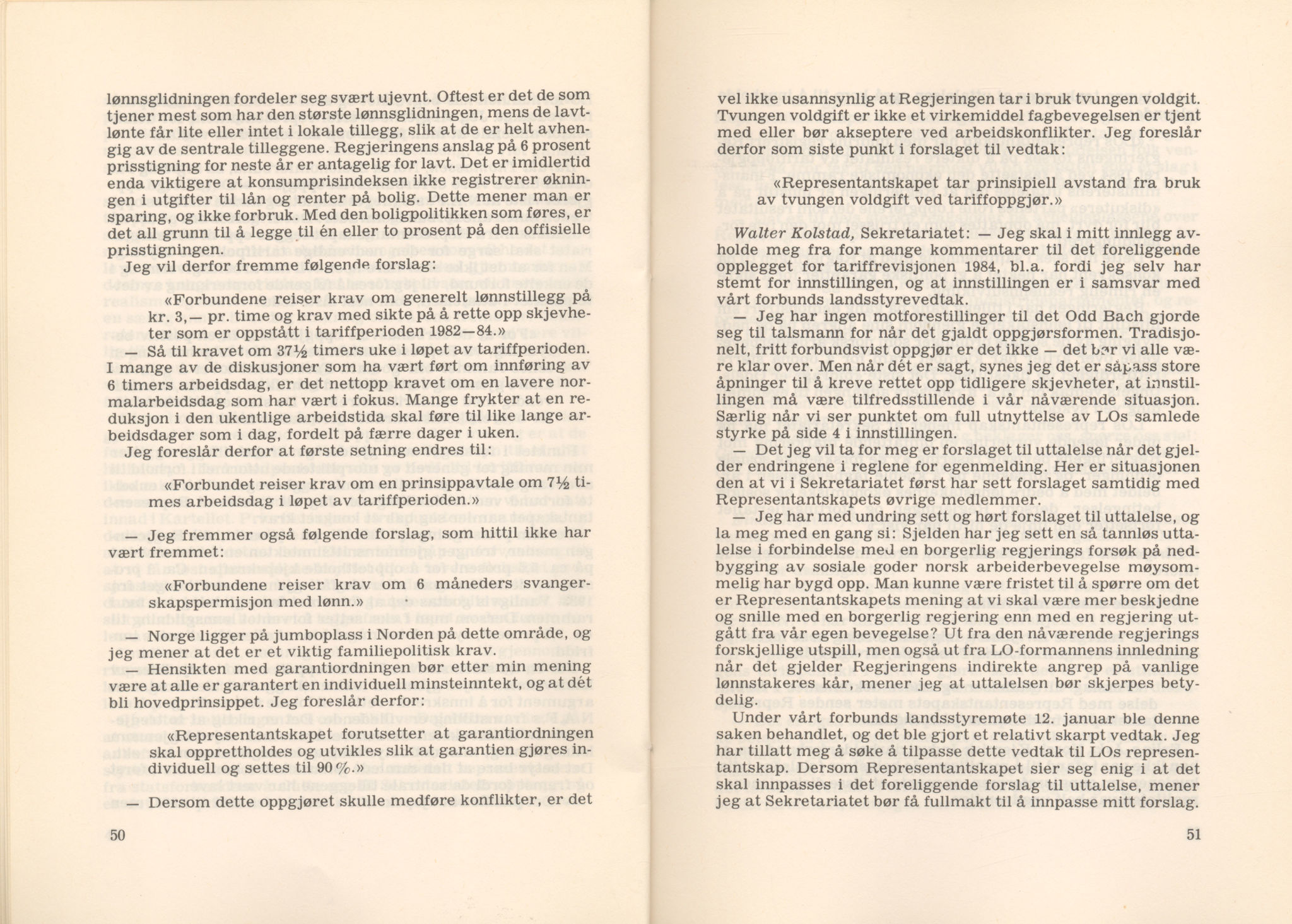 Landsorganisasjonen i Norge, AAB/ARK-1579, 1978-1992, p. 501