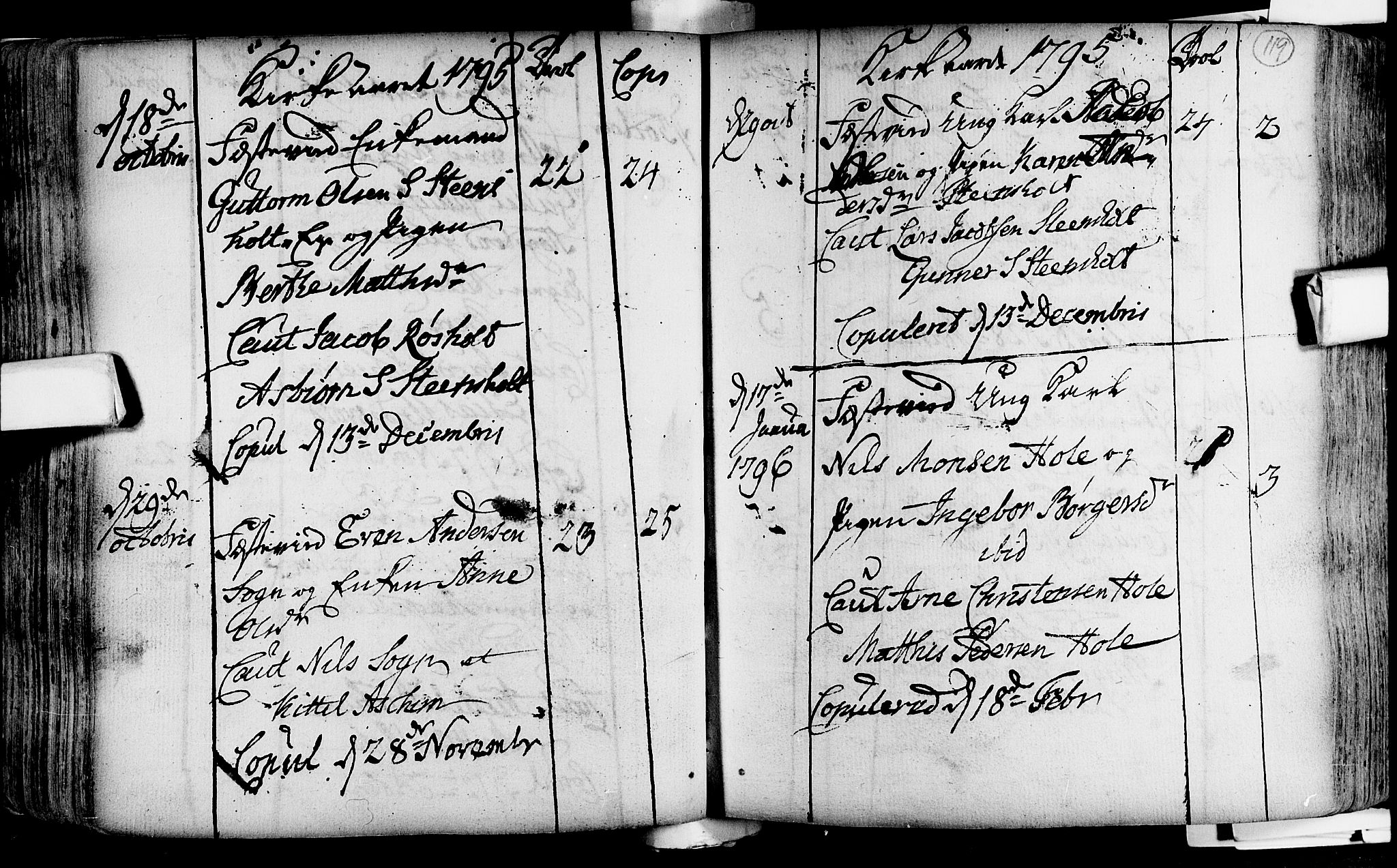 Lardal kirkebøker, SAKO/A-350/F/Fa/L0004: Parish register (official) no. i 4, 1733-1815, p. 119