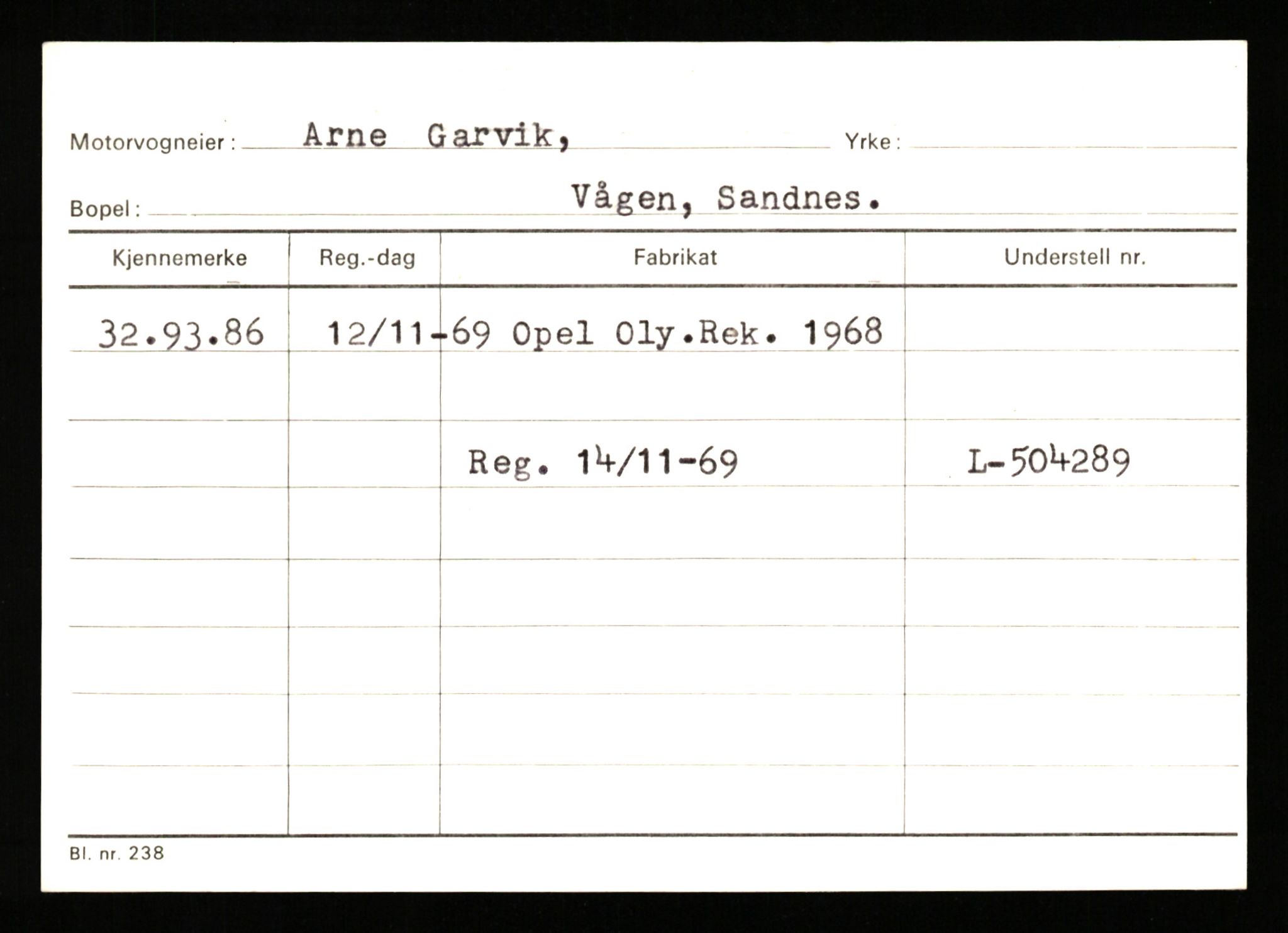 Stavanger trafikkstasjon, AV/SAST-A-101942/0/G/L0011: Registreringsnummer: 240000 - 363477, 1930-1971, p. 2419