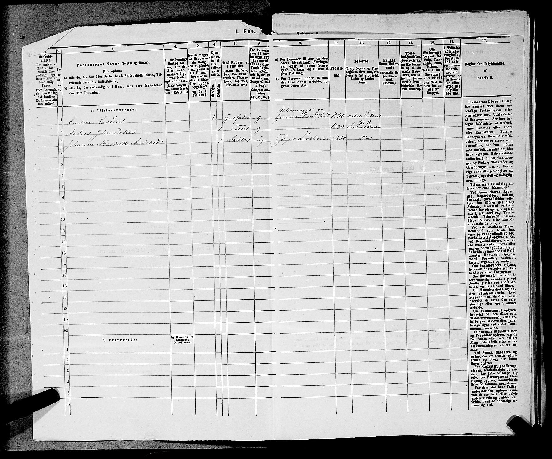 RA, 1875 census for 0231P Skedsmo, 1875, p. 1339