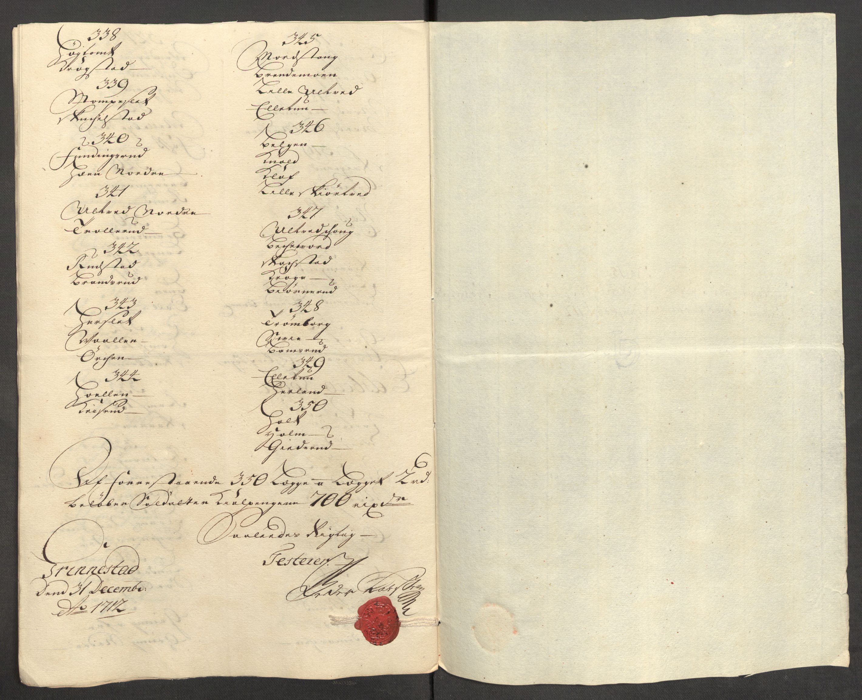 Rentekammeret inntil 1814, Reviderte regnskaper, Fogderegnskap, AV/RA-EA-4092/R07/L0305: Fogderegnskap Rakkestad, Heggen og Frøland, 1712, p. 304