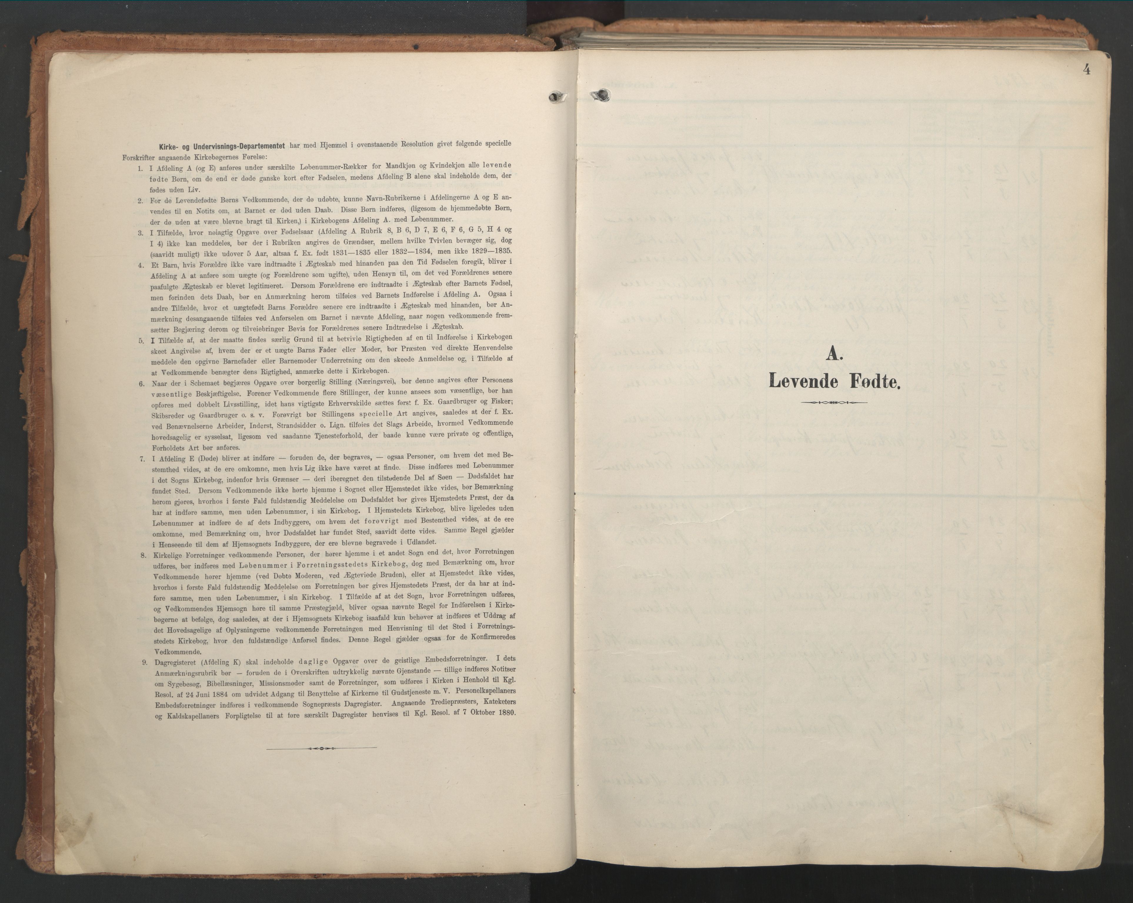 Ministerialprotokoller, klokkerbøker og fødselsregistre - Nordland, AV/SAT-A-1459/861/L0871: Parish register (official) no. 861A06, 1903-1916, p. 4