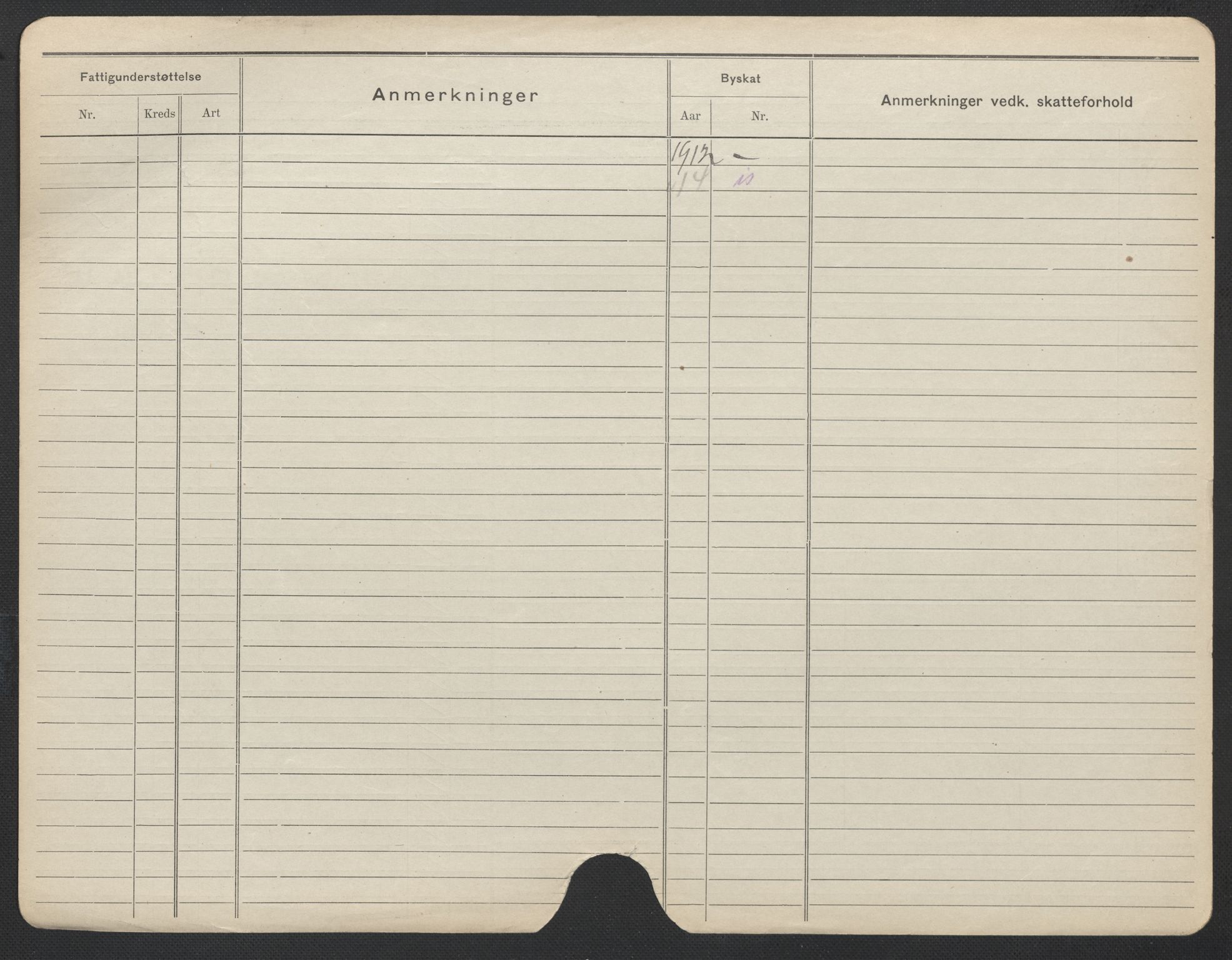 Oslo folkeregister, Registerkort, AV/SAO-A-11715/F/Fa/Fac/L0019: Kvinner, 1906-1914, p. 949b