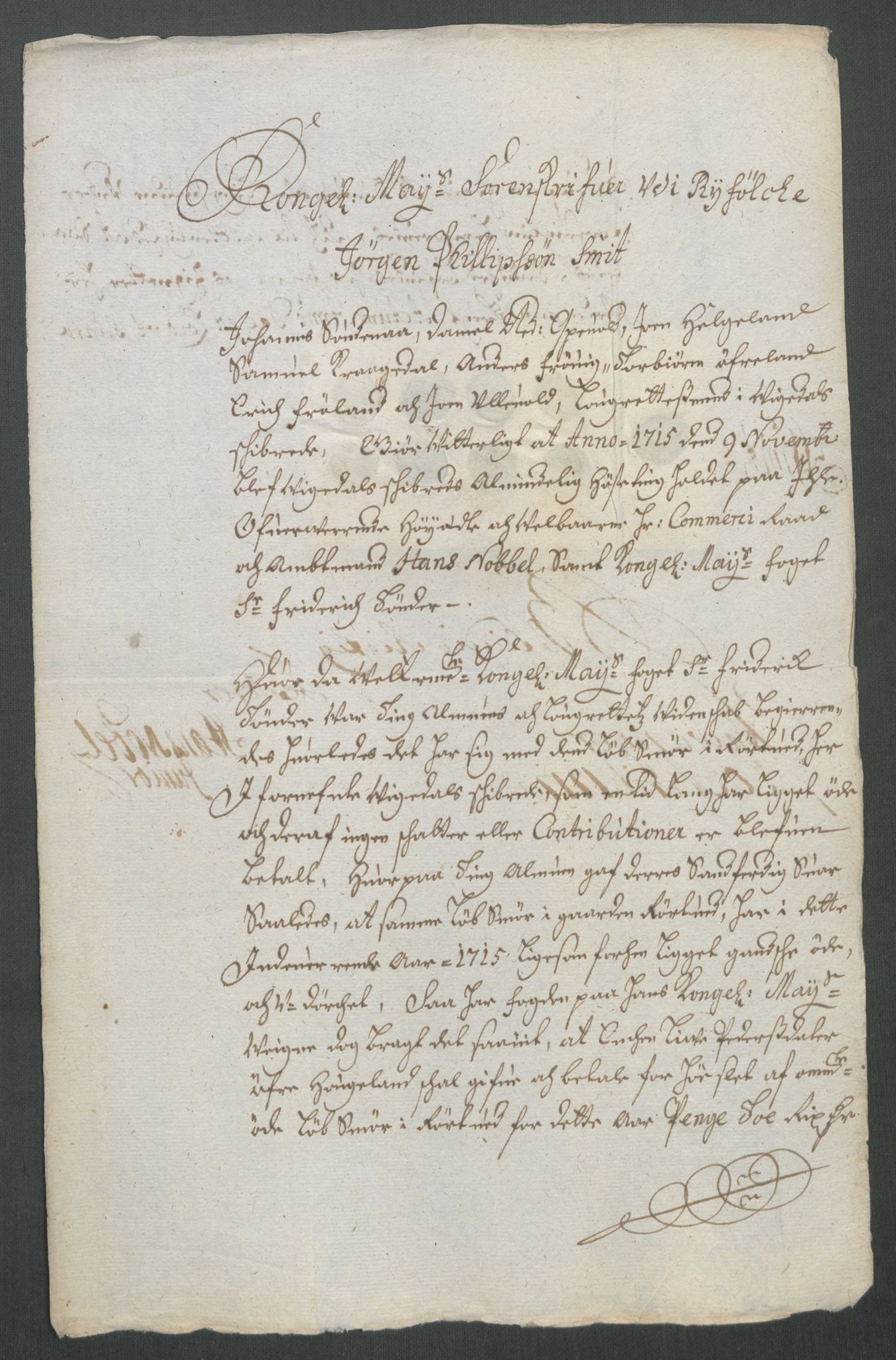 Rentekammeret inntil 1814, Reviderte regnskaper, Fogderegnskap, AV/RA-EA-4092/R47/L2868: Fogderegnskap Ryfylke, 1715, p. 212