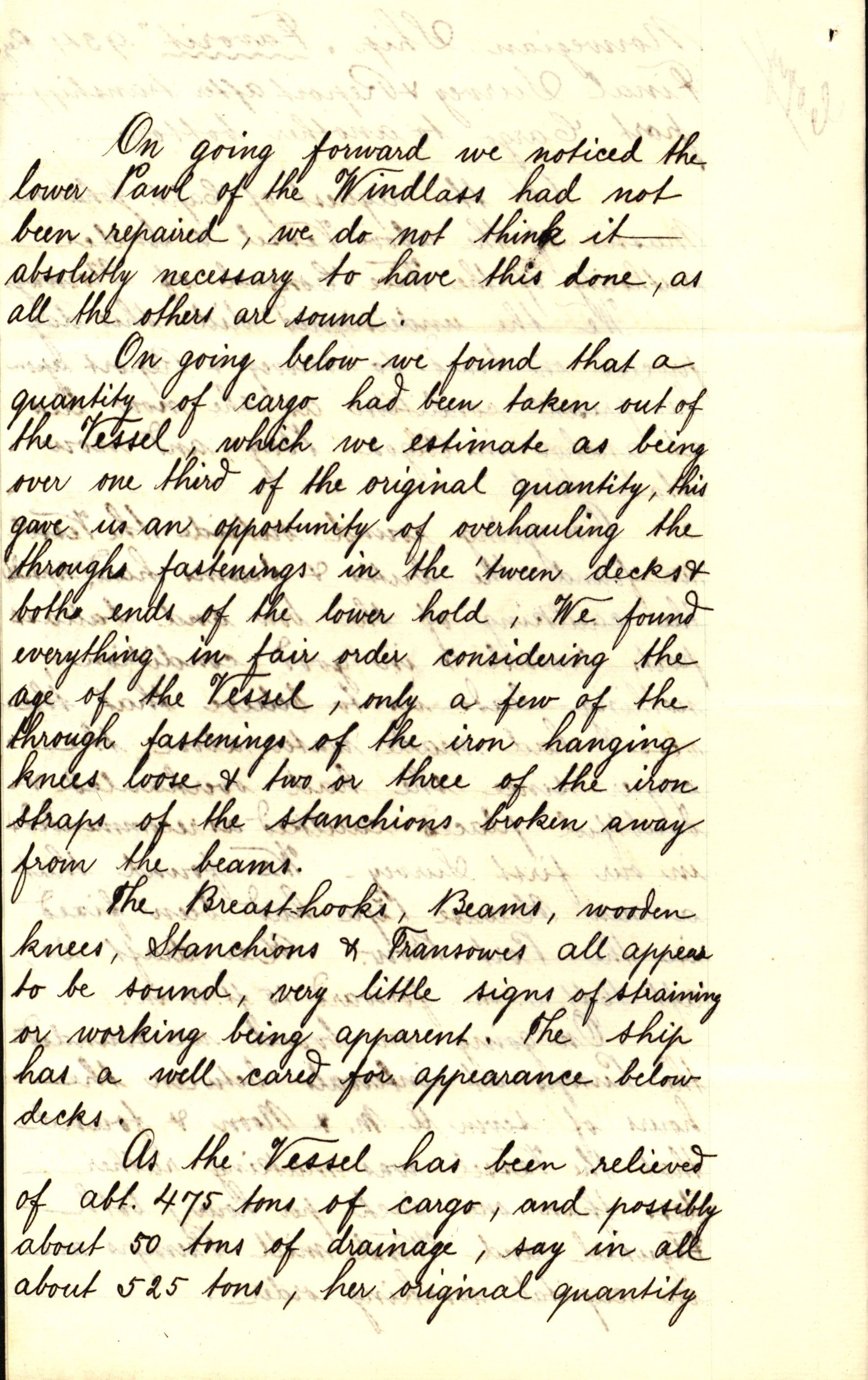 Pa 63 - Østlandske skibsassuranceforening, VEMU/A-1079/G/Ga/L0028/0002: Havaridokumenter / Marie, Favorit, Tabor, Sylphiden, Berthel, America, 1892, p. 6