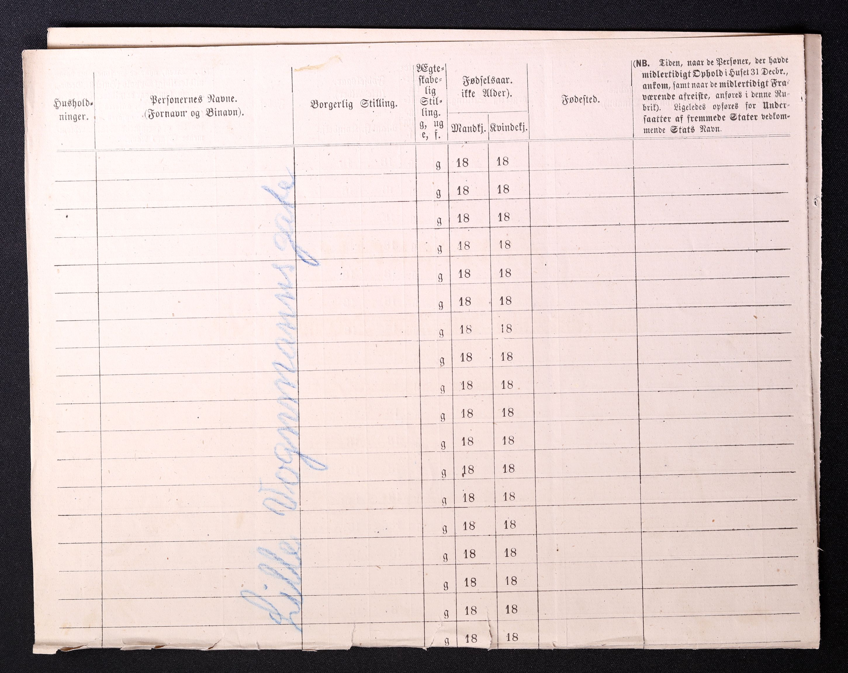 RA, 1870 census for 0301 Kristiania, 1870, p. 1963