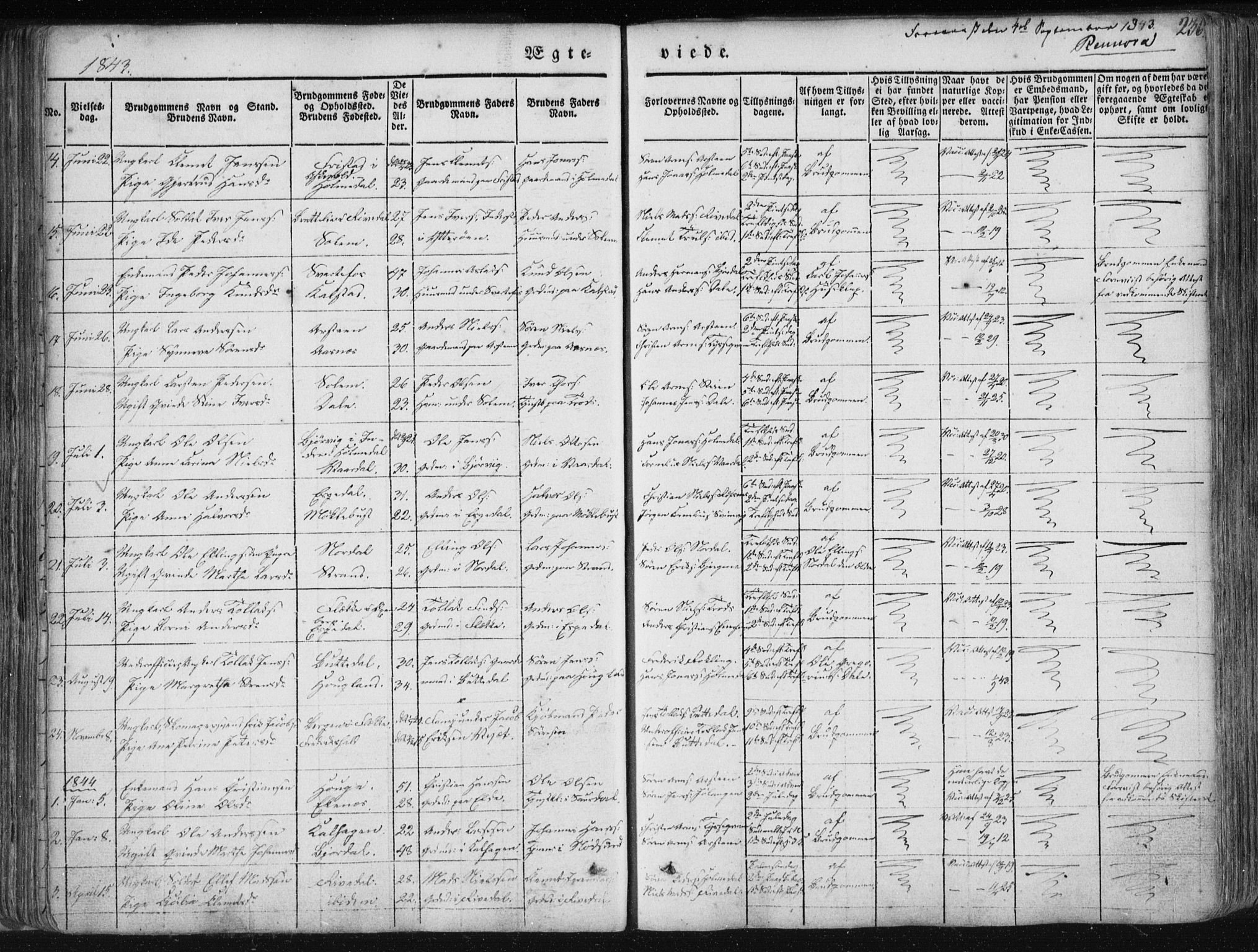 Fjaler sokneprestembete, SAB/A-79801/H/Haa/Haaa/L0006: Parish register (official) no. A 6, 1835-1884, p. 230