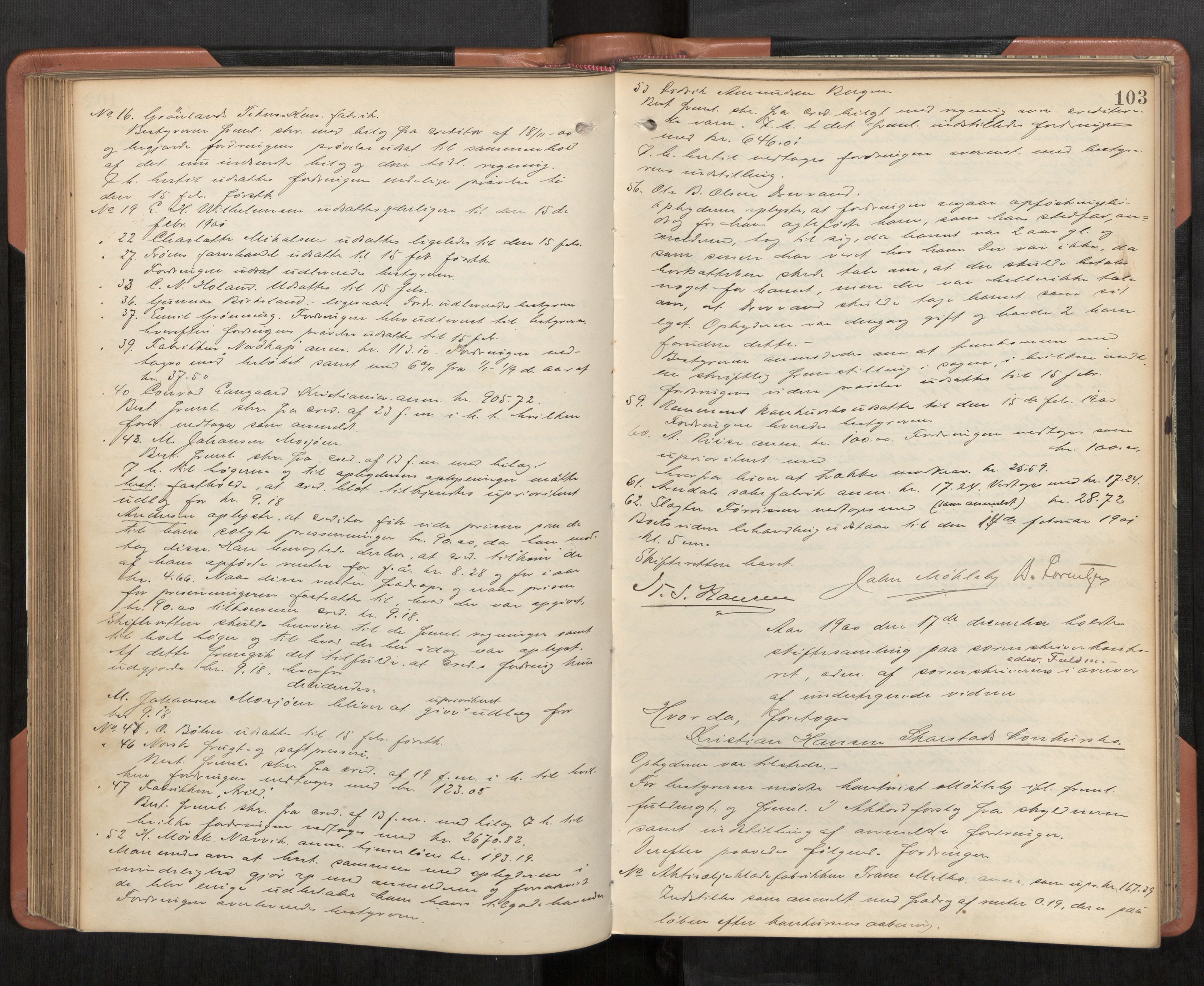 Steigen og Ofoten sorenskriveri, AV/SAT-A-0030/1/3/3B/L0002: Skiftebehandlingsprotokoll, 1897-1903, p. 103