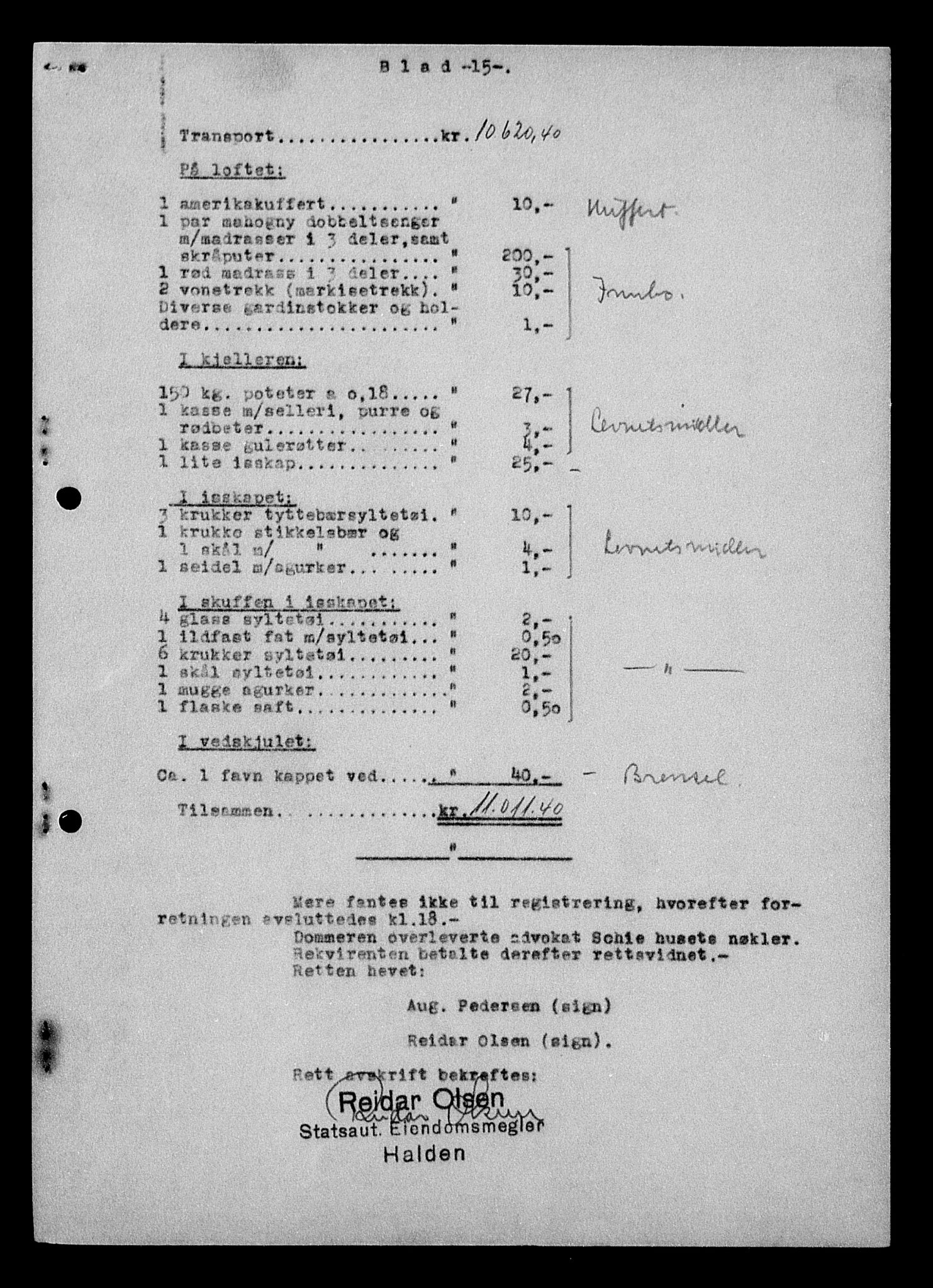Justisdepartementet, Tilbakeføringskontoret for inndratte formuer, AV/RA-S-1564/H/Hc/Hcd/L0998: --, 1945-1947, p. 114