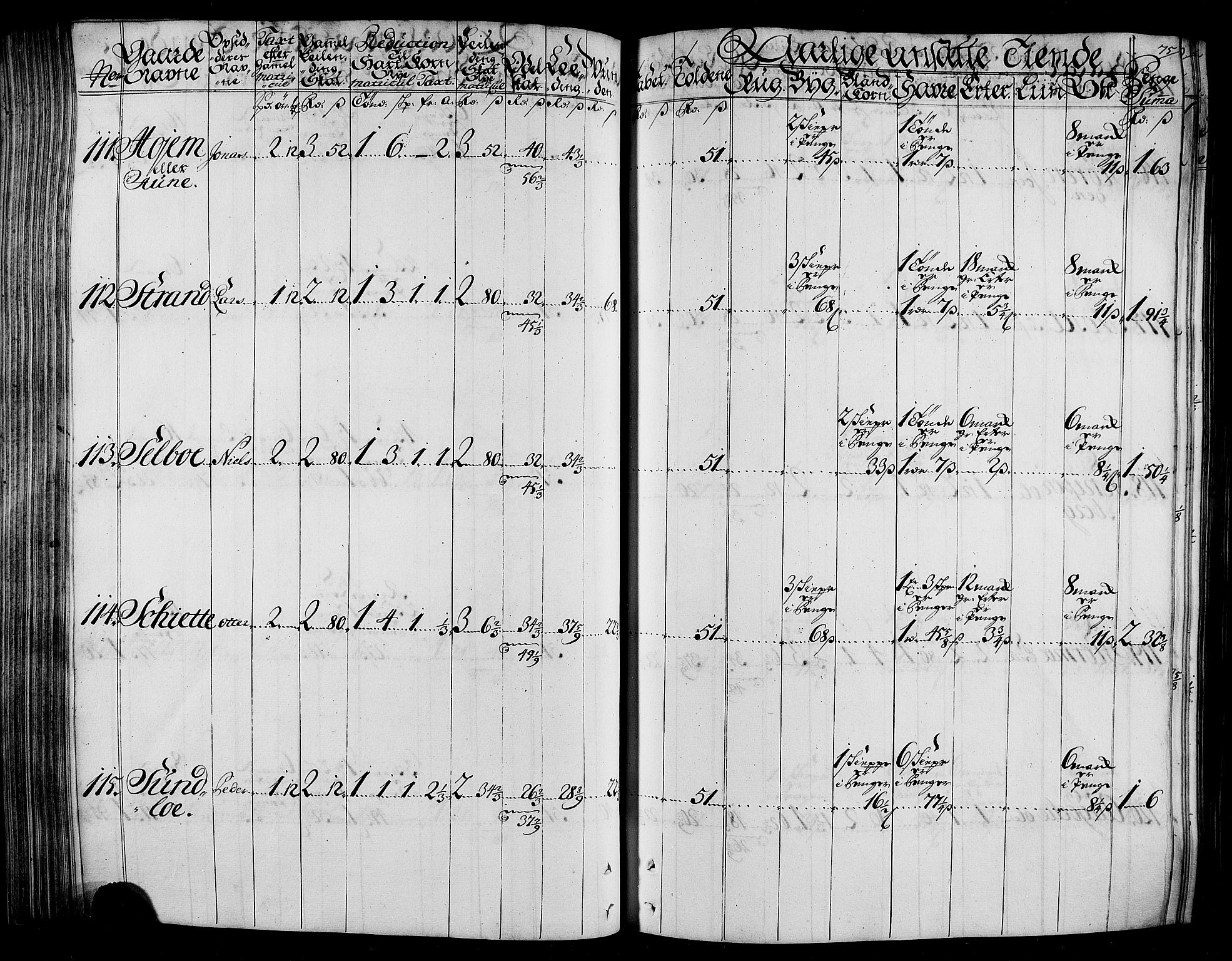 Rentekammeret inntil 1814, Realistisk ordnet avdeling, AV/RA-EA-4070/N/Nb/Nbf/L0165: Stjørdal og Verdal matrikkelprotokoll, 1723, p. 78