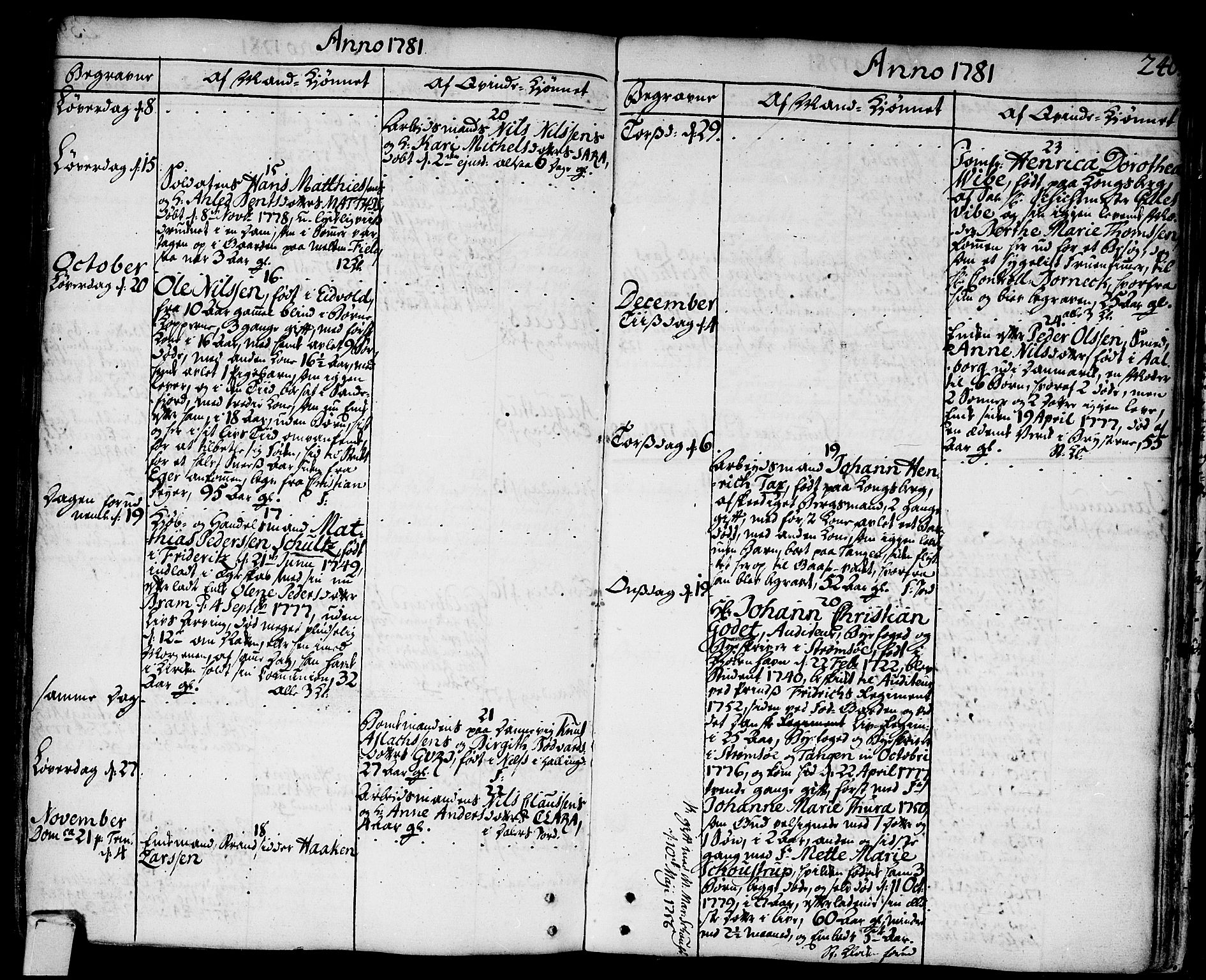 Strømsø kirkebøker, AV/SAKO-A-246/F/Fa/L0009: Parish register (official) no. I 9, 1752-1791, p. 240