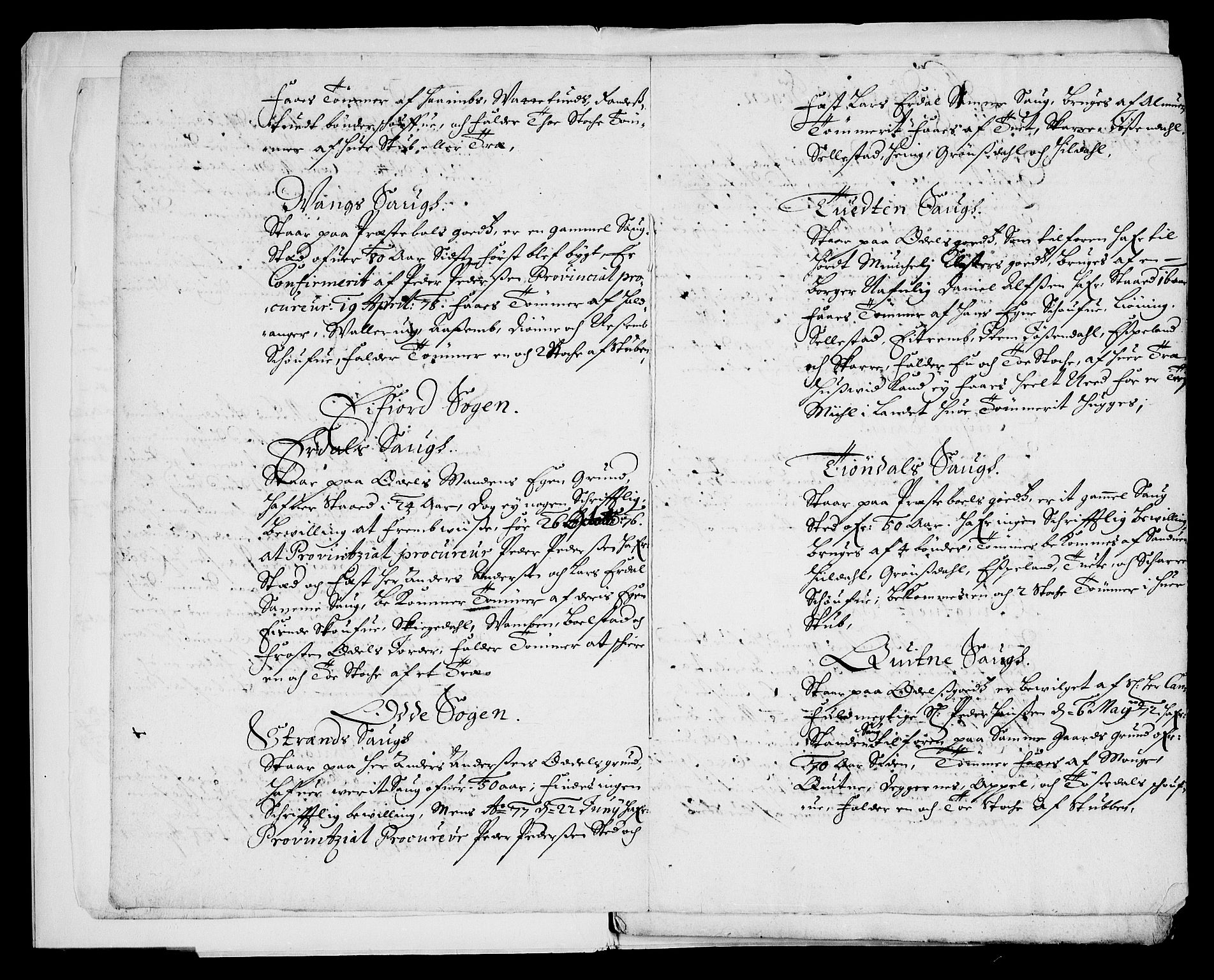 Danske Kanselli, Skapsaker, AV/RA-EA-4061/G/L0013: Tillegg til skapsakene, 1689-1702, p. 71