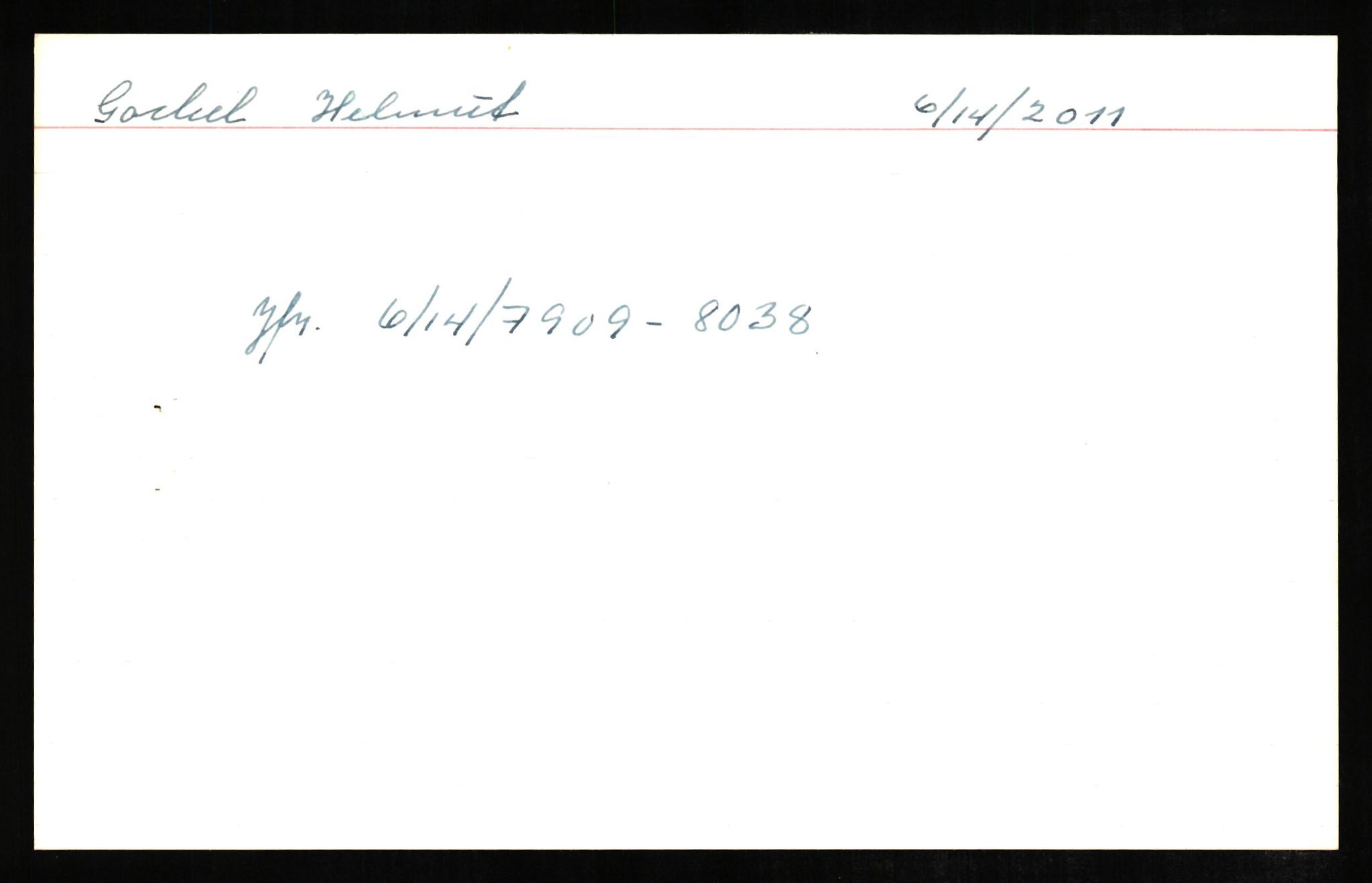 Forsvaret, Forsvarets overkommando II, AV/RA-RAFA-3915/D/Db/L0010: CI Questionaires. Tyske okkupasjonsstyrker i Norge. Tyskere., 1945-1946, p. 3