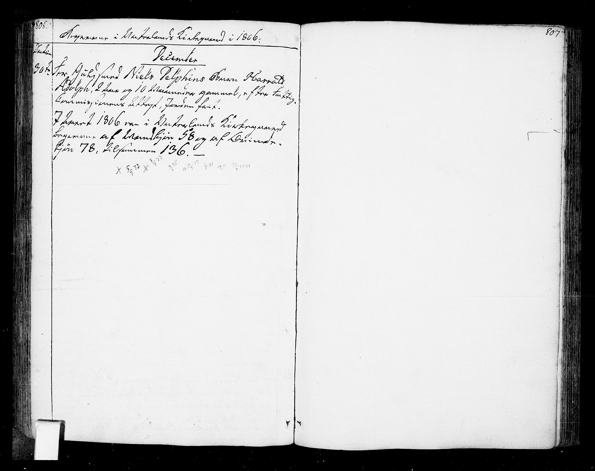 Oslo domkirke Kirkebøker, AV/SAO-A-10752/F/Fa/L0005: Parish register (official) no. 5, 1787-1806, p. 806-807