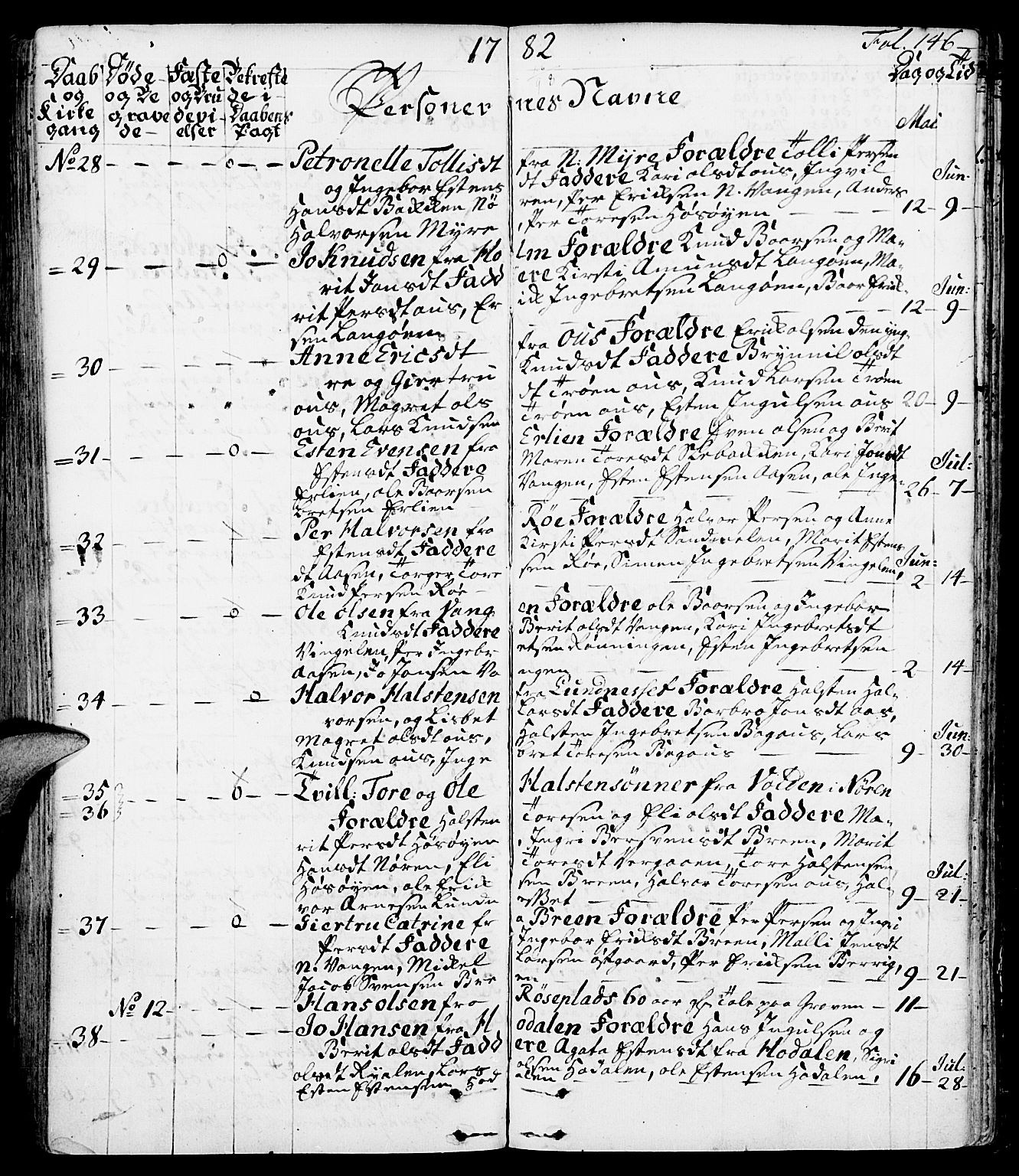 Tolga prestekontor, AV/SAH-PREST-062/K/L0002: Parish register (official) no. 2, 1768-1786, p. 146