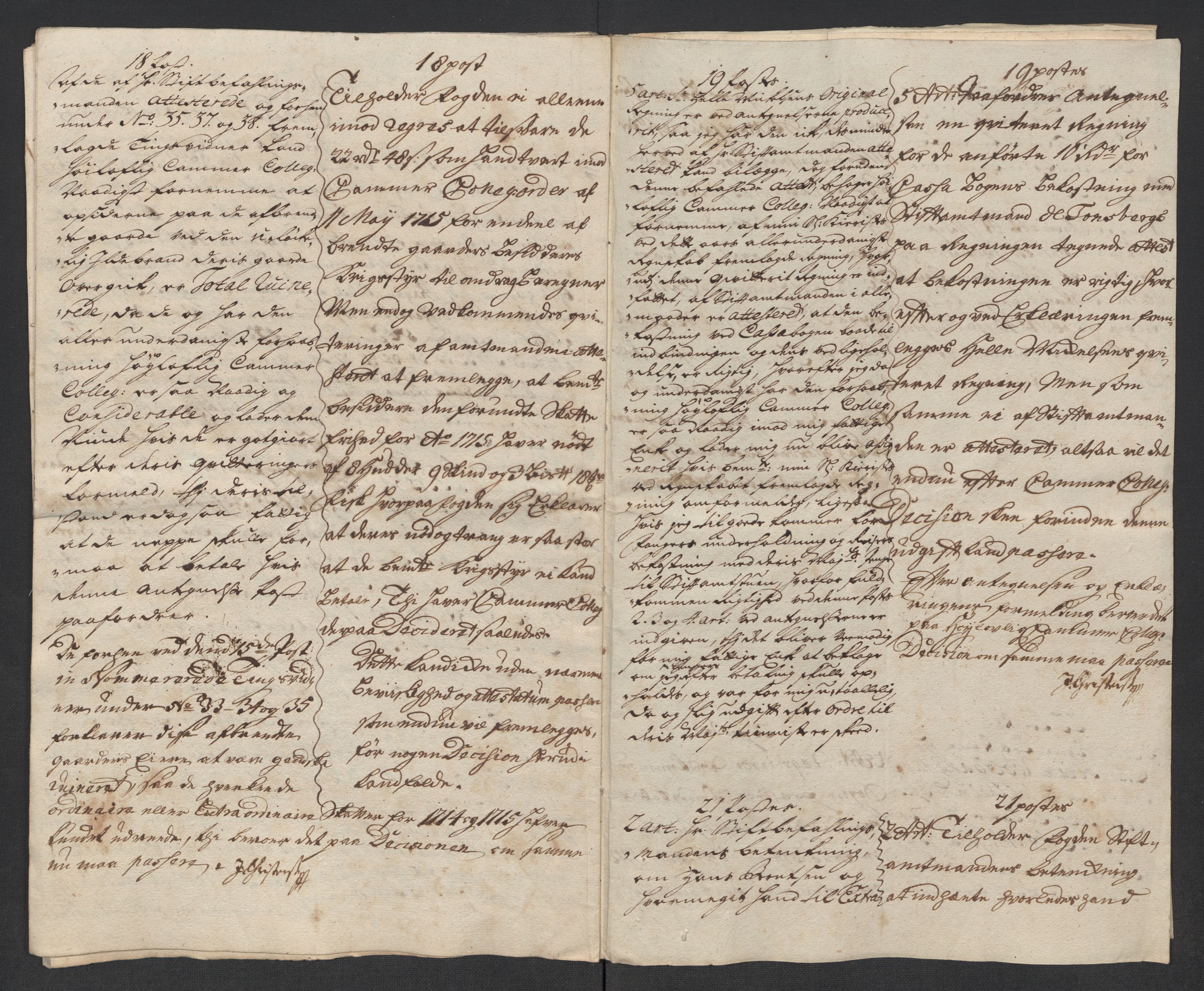 Rentekammeret inntil 1814, Reviderte regnskaper, Fogderegnskap, AV/RA-EA-4092/R17/L1185: Fogderegnskap Gudbrandsdal, 1715, p. 232