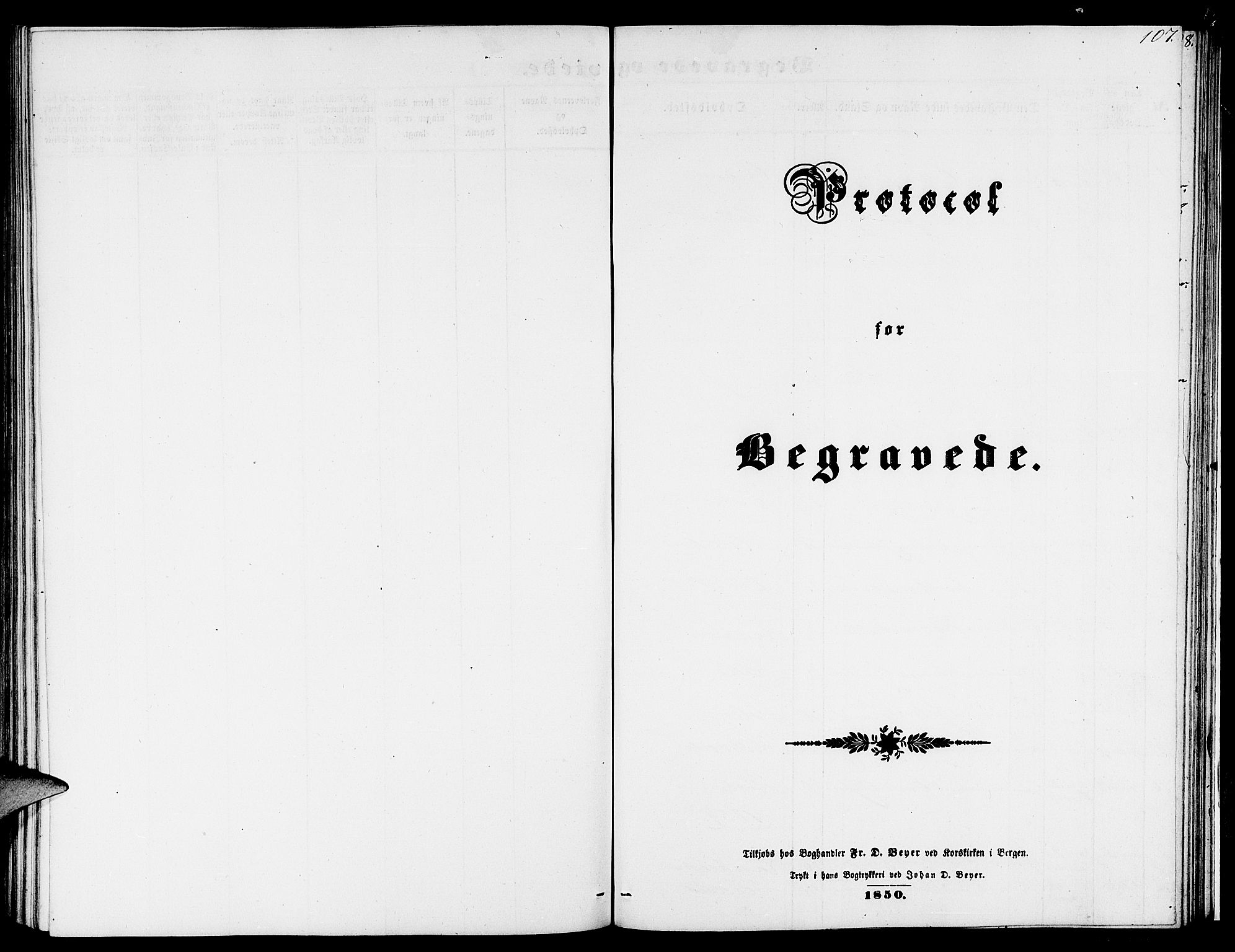 Gaular sokneprestembete, AV/SAB-A-80001/H/Hab: Parish register (copy) no. C 1, 1853-1877, p. 107