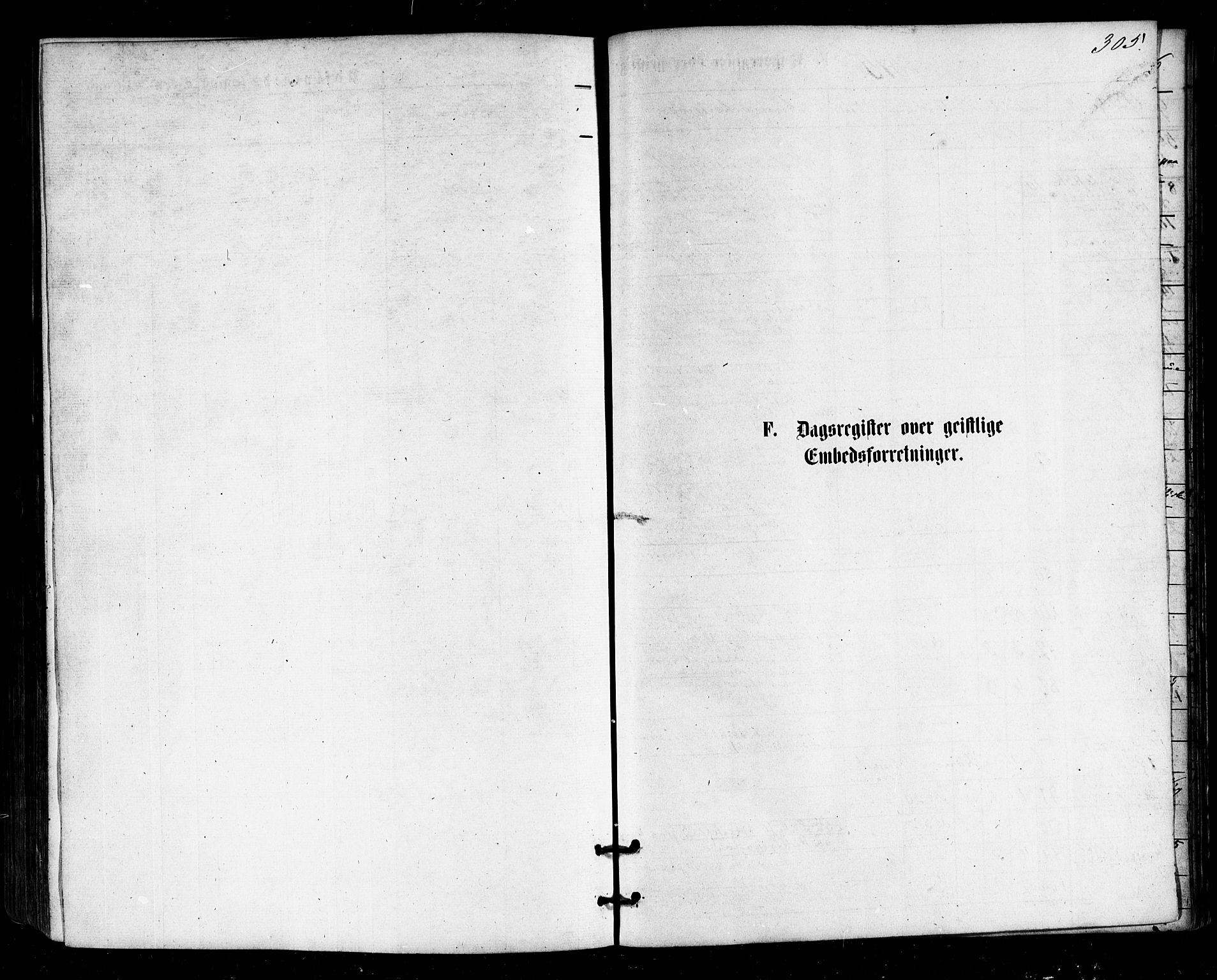 Ministerialprotokoller, klokkerbøker og fødselsregistre - Nordland, SAT/A-1459/813/L0199: Parish register (official) no. 813A09, 1875-1885, p. 305