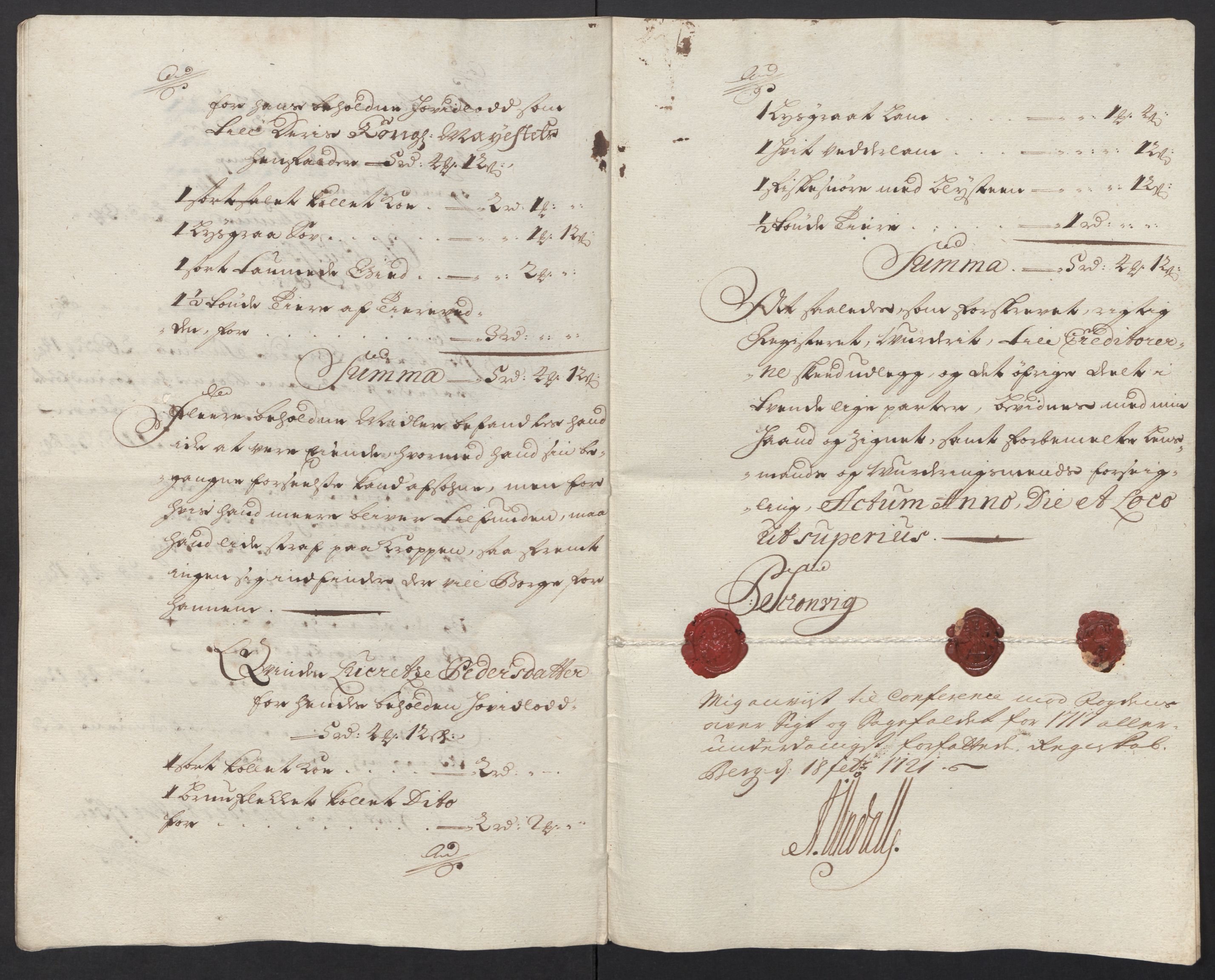 Rentekammeret inntil 1814, Reviderte regnskaper, Fogderegnskap, RA/EA-4092/R53/L3441: Fogderegnskap Sunn- og Nordfjord, 1717-1718, p. 131