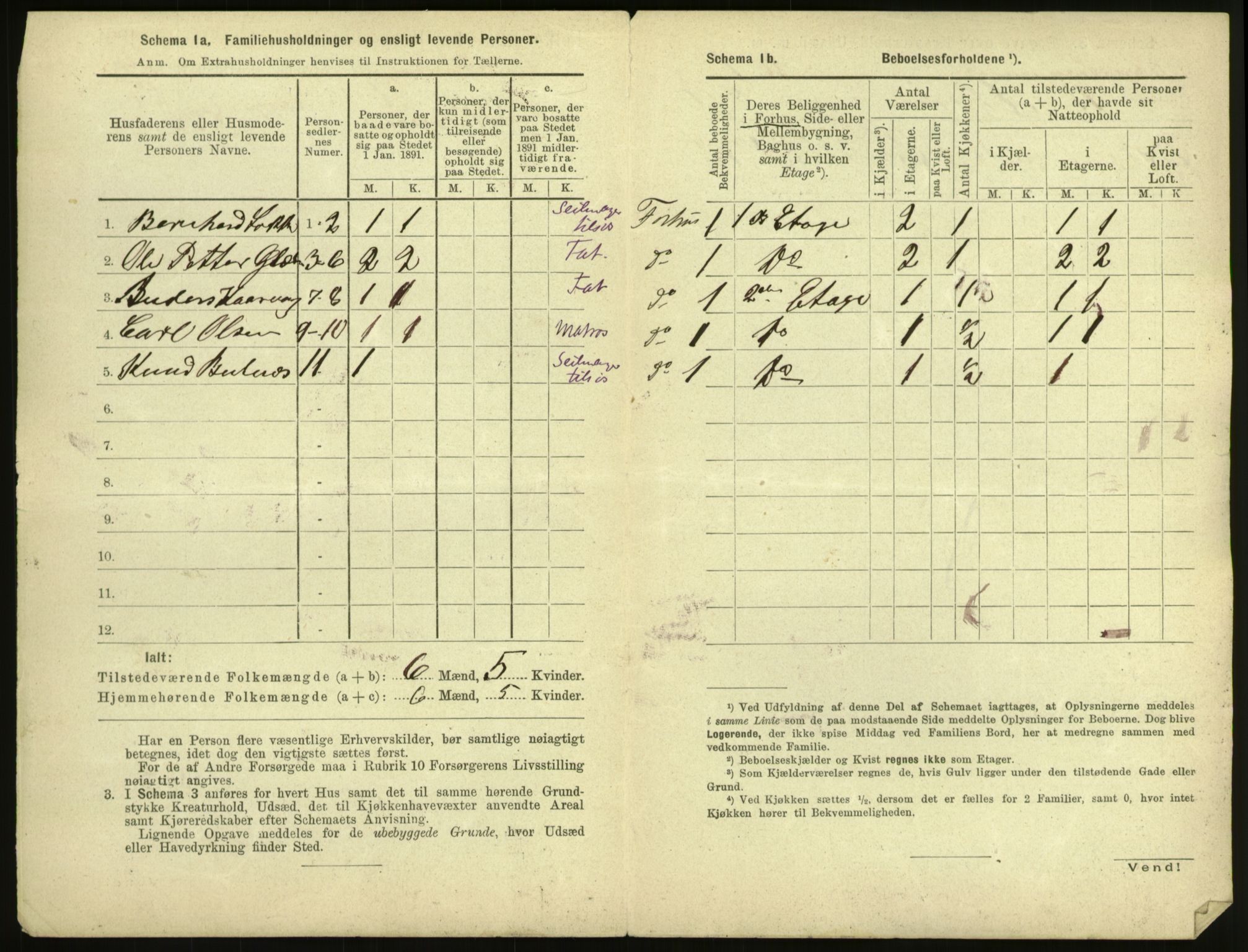 RA, 1891 census for 1503 Kristiansund, 1891, p. 53