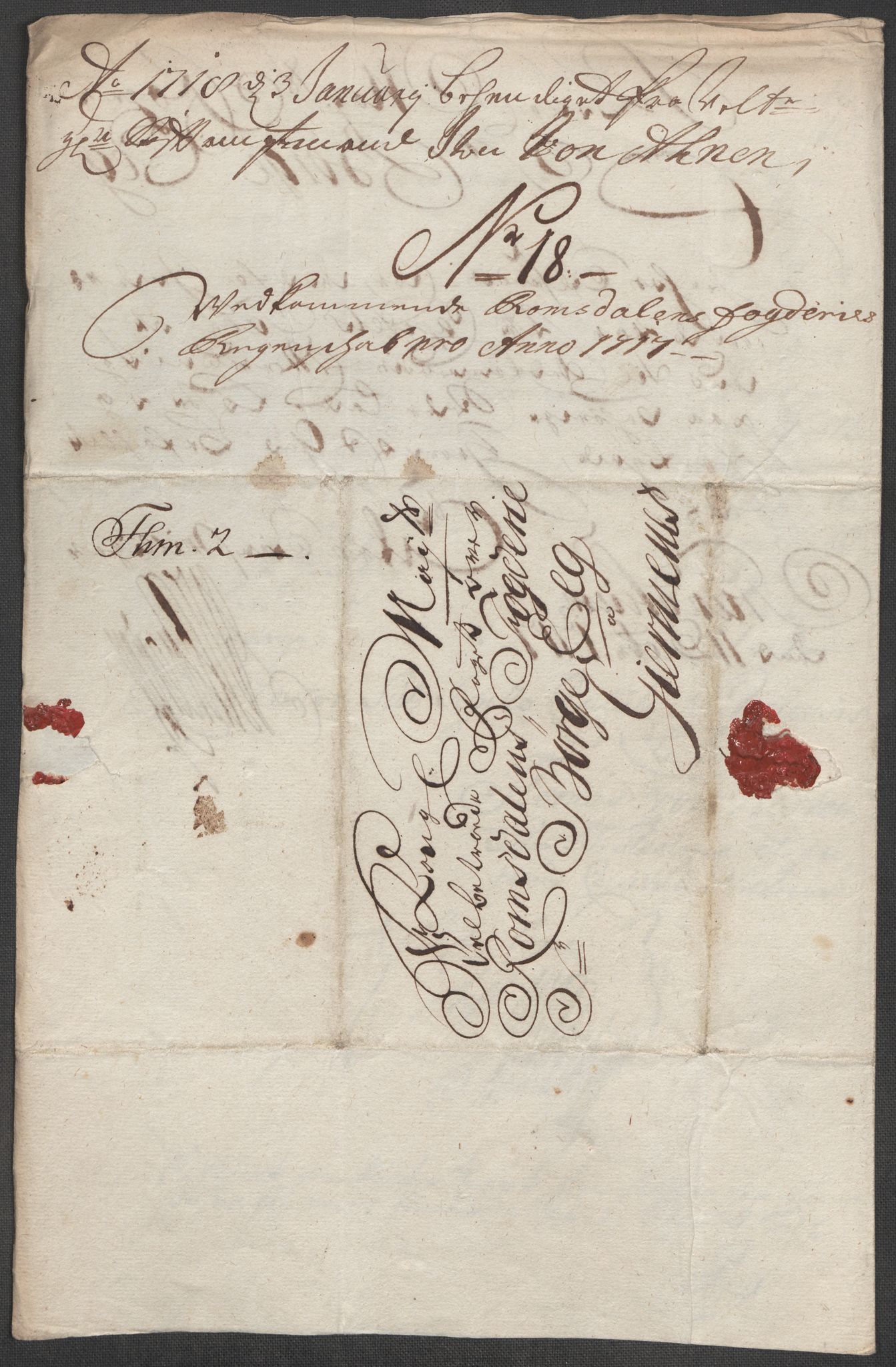 Rentekammeret inntil 1814, Reviderte regnskaper, Fogderegnskap, AV/RA-EA-4092/R55/L3664: Fogderegnskap Romsdal, 1717, p. 160