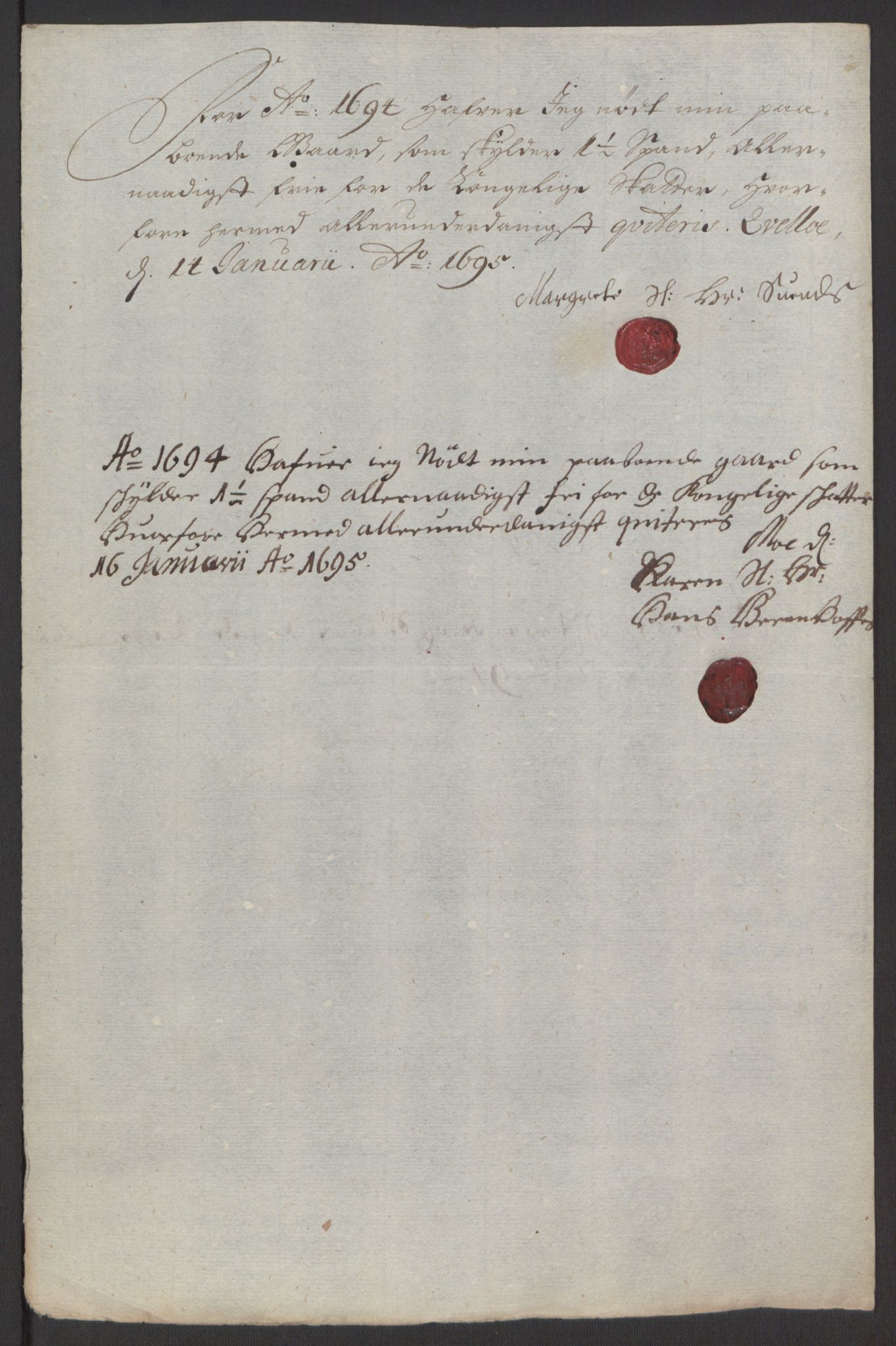 Rentekammeret inntil 1814, Reviderte regnskaper, Fogderegnskap, AV/RA-EA-4092/R61/L4104: Fogderegnskap Strinda og Selbu, 1693-1694, p. 292