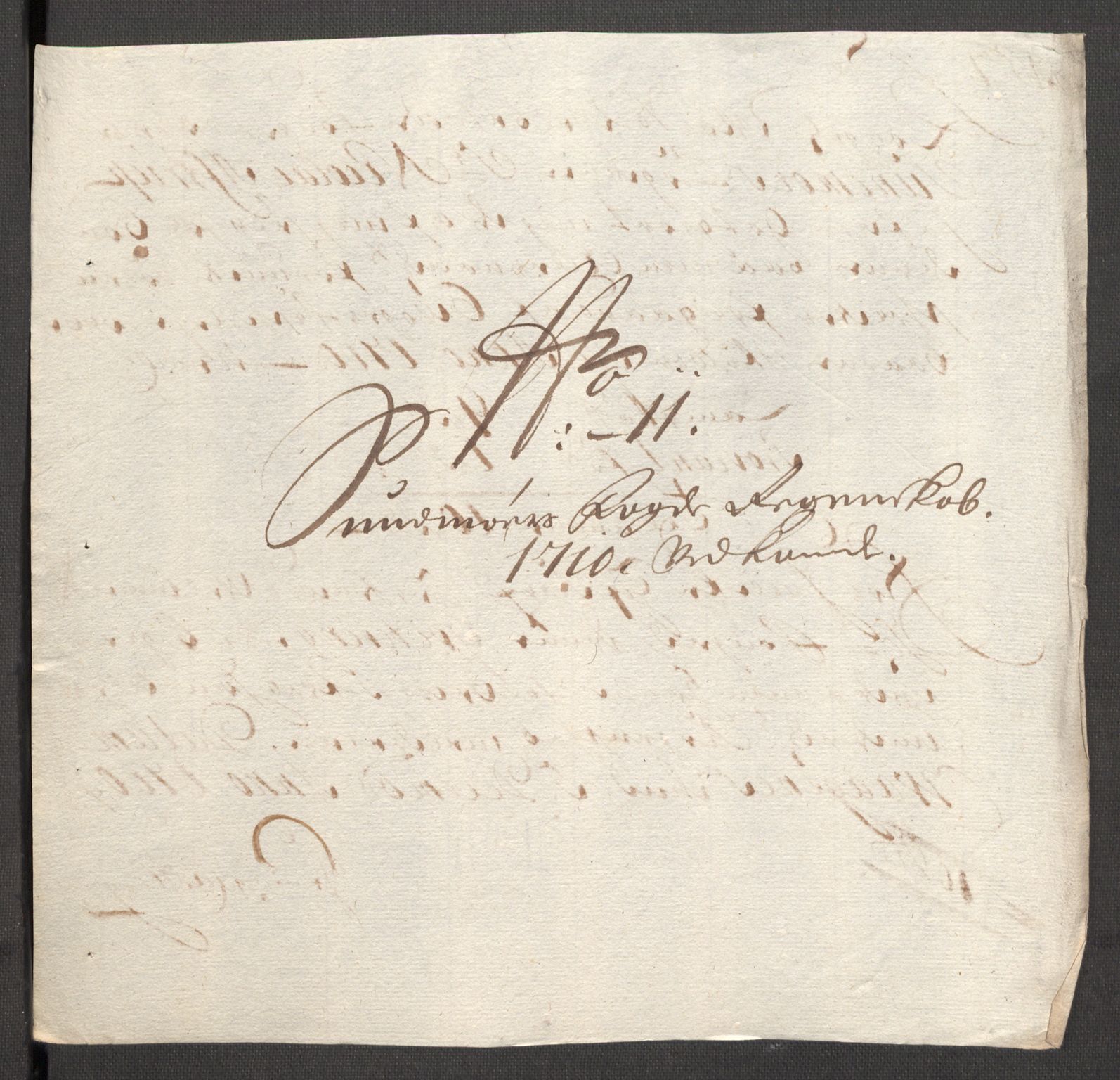 Rentekammeret inntil 1814, Reviderte regnskaper, Fogderegnskap, AV/RA-EA-4092/R54/L3563: Fogderegnskap Sunnmøre, 1710, p. 135