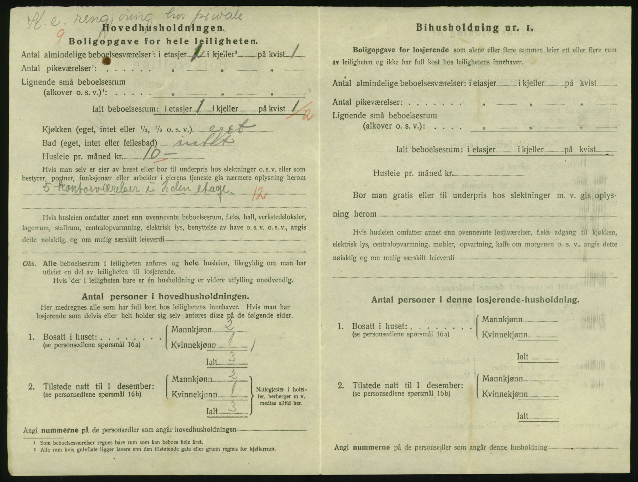 SAK, 1920 census for Arendal, 1920, p. 3929