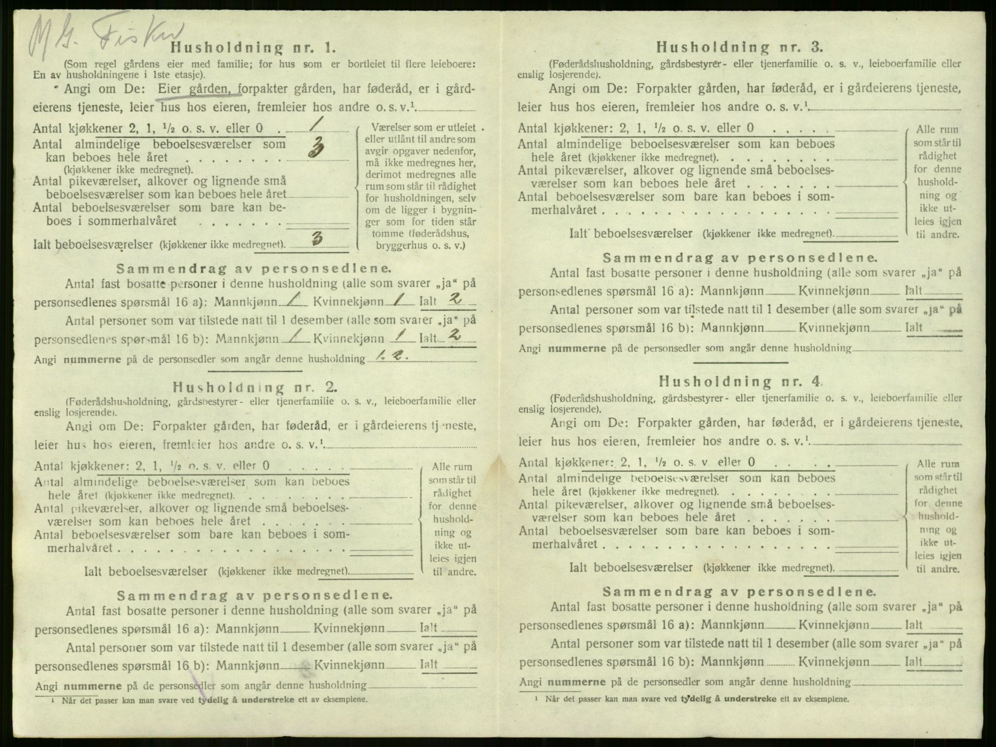 SAKO, 1920 census for Nøtterøy, 1920, p. 1329