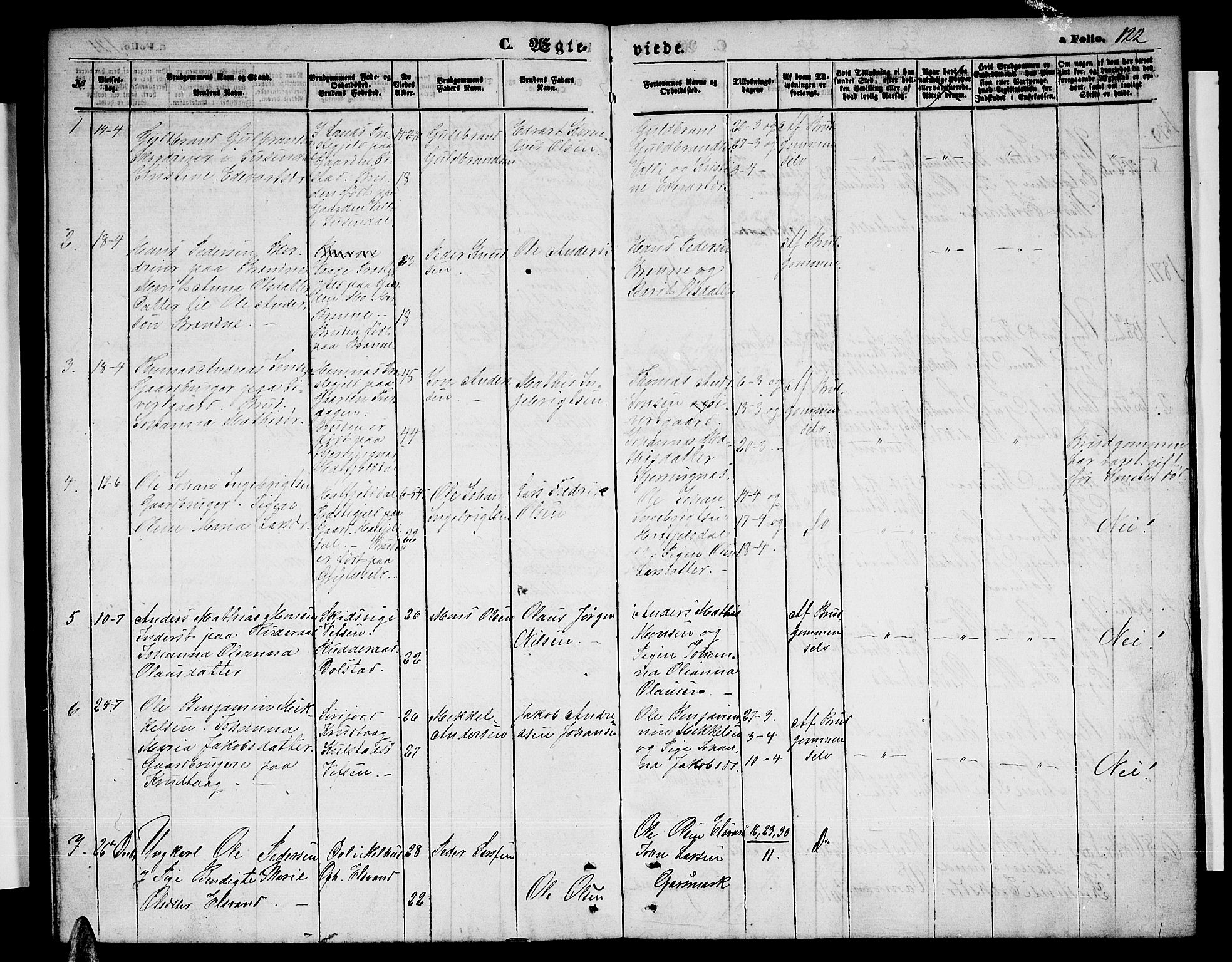 Ministerialprotokoller, klokkerbøker og fødselsregistre - Nordland, AV/SAT-A-1459/823/L0329: Parish register (copy) no. 823C01, 1865-1878, p. 122